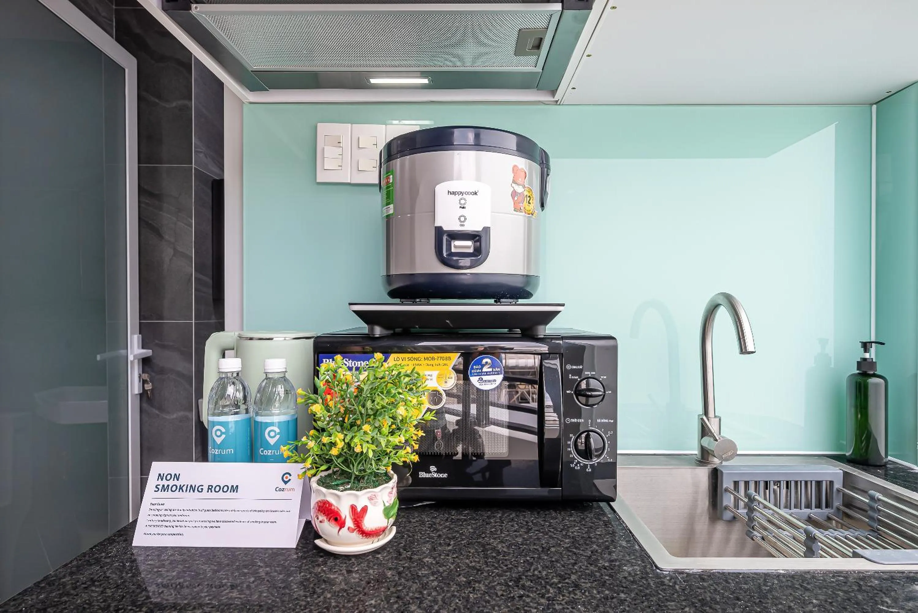 Kitchen or kitchenette in Cozrum Homes - Retro House