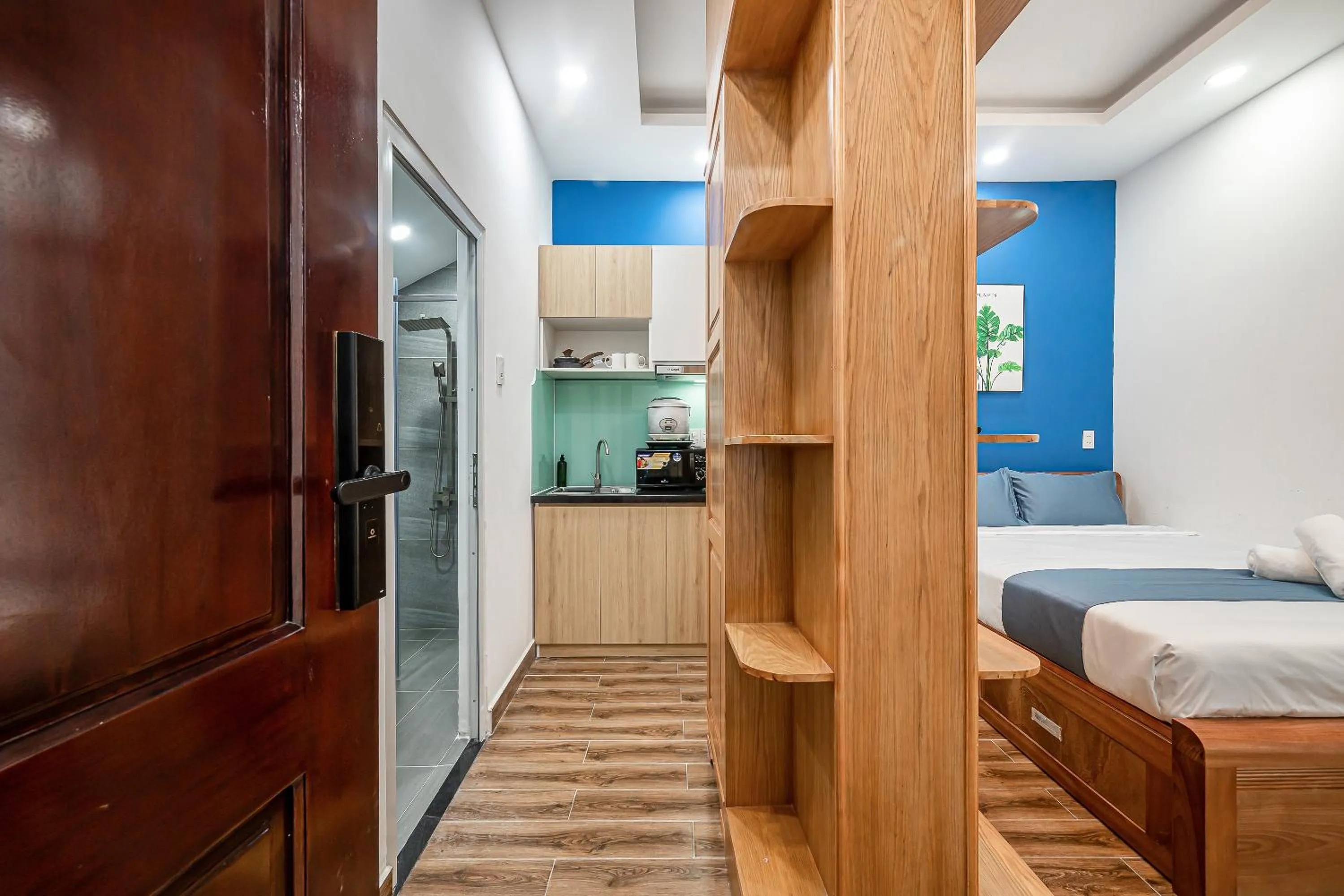 Bed in Cozrum Homes - Retro House