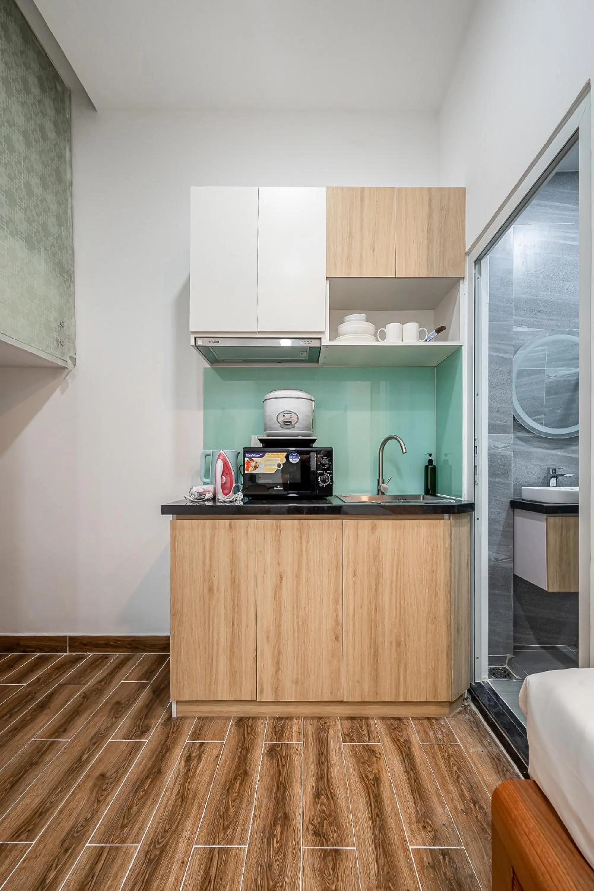 Kitchen or kitchenette in Cozrum Homes - Retro House