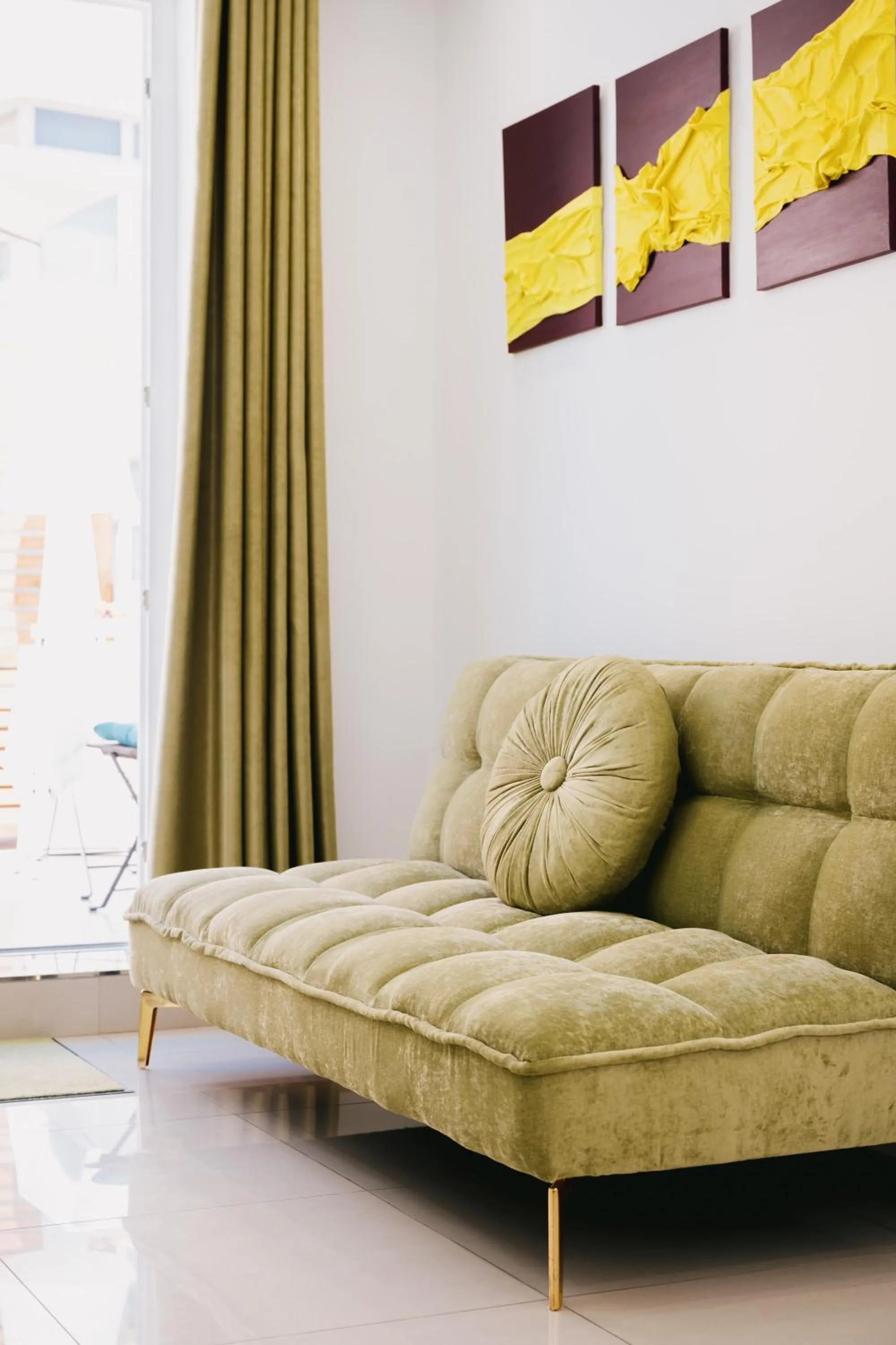 Seating area in Giorgio Boutique Hotel