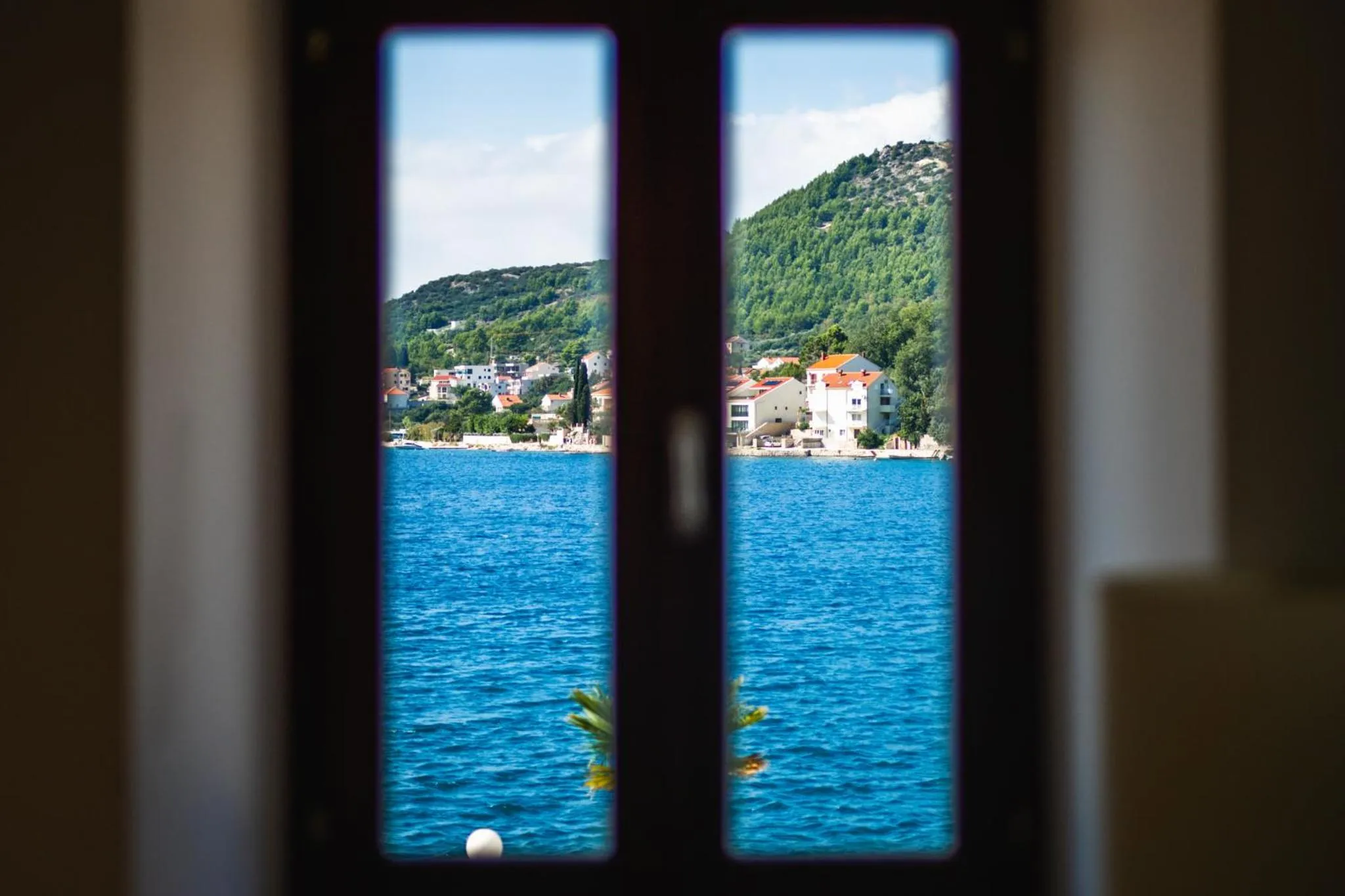 Sea view in Apartments Vila Riva