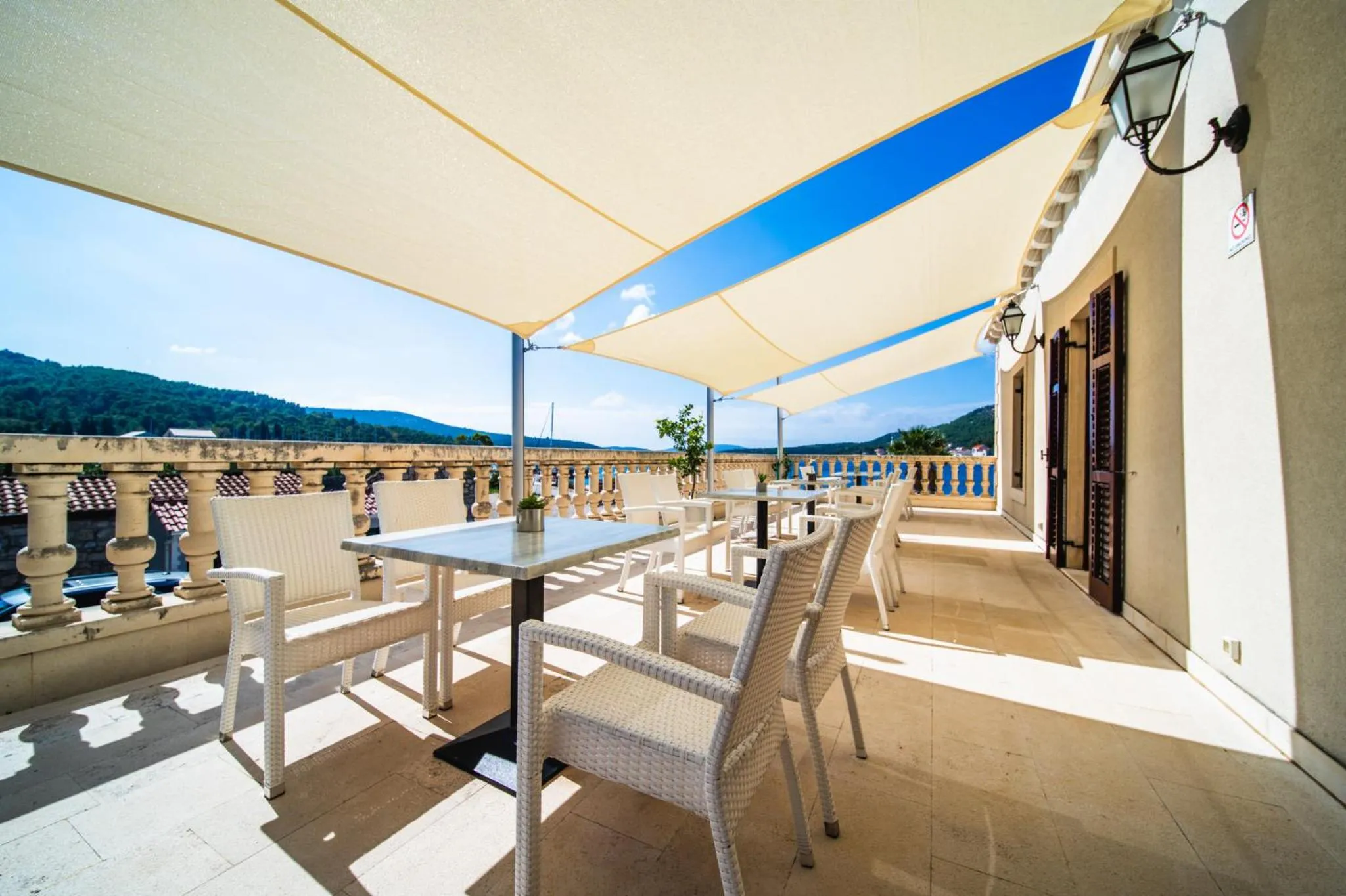 Balcony/Terrace in Apartments Vila Riva