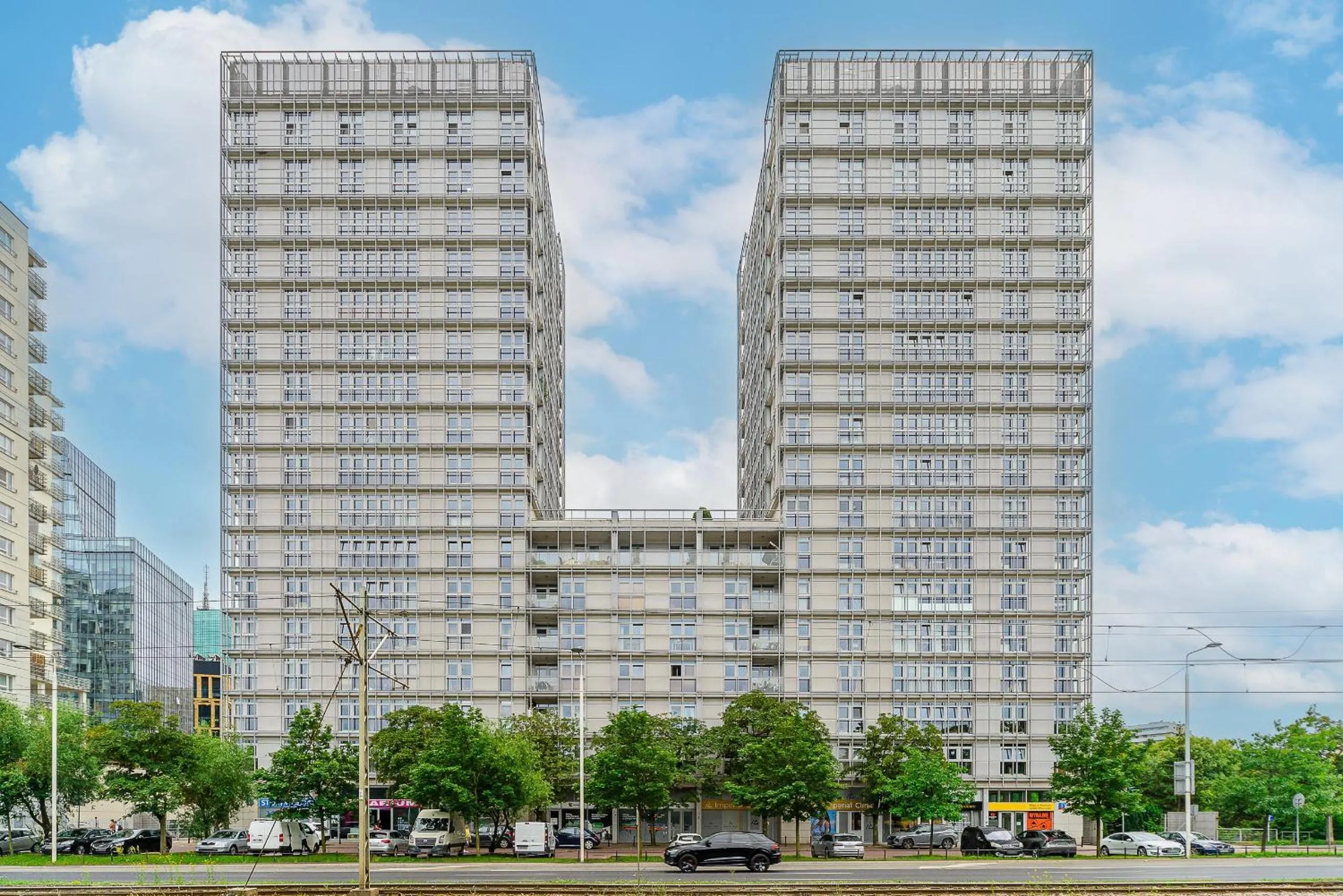 Property building in Slominskiego 7 P&O Apartments