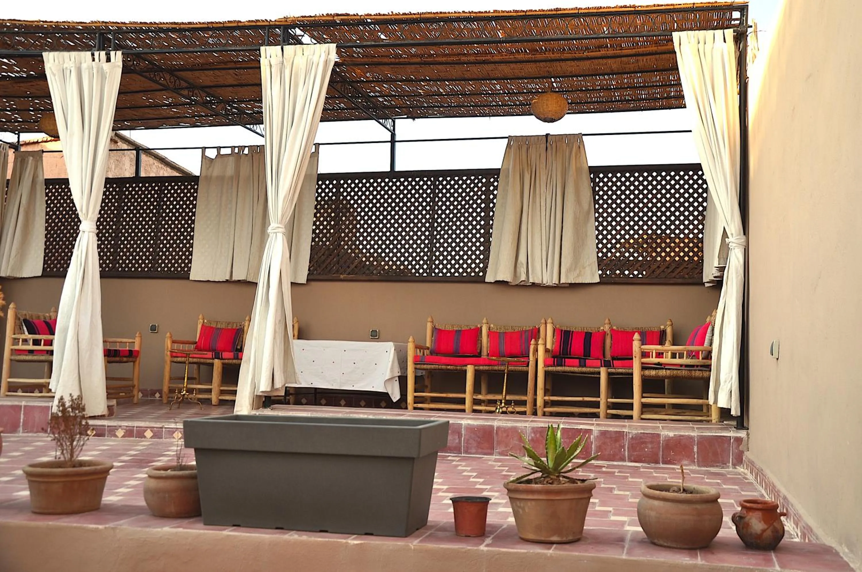 Patio in Dar Aouinti