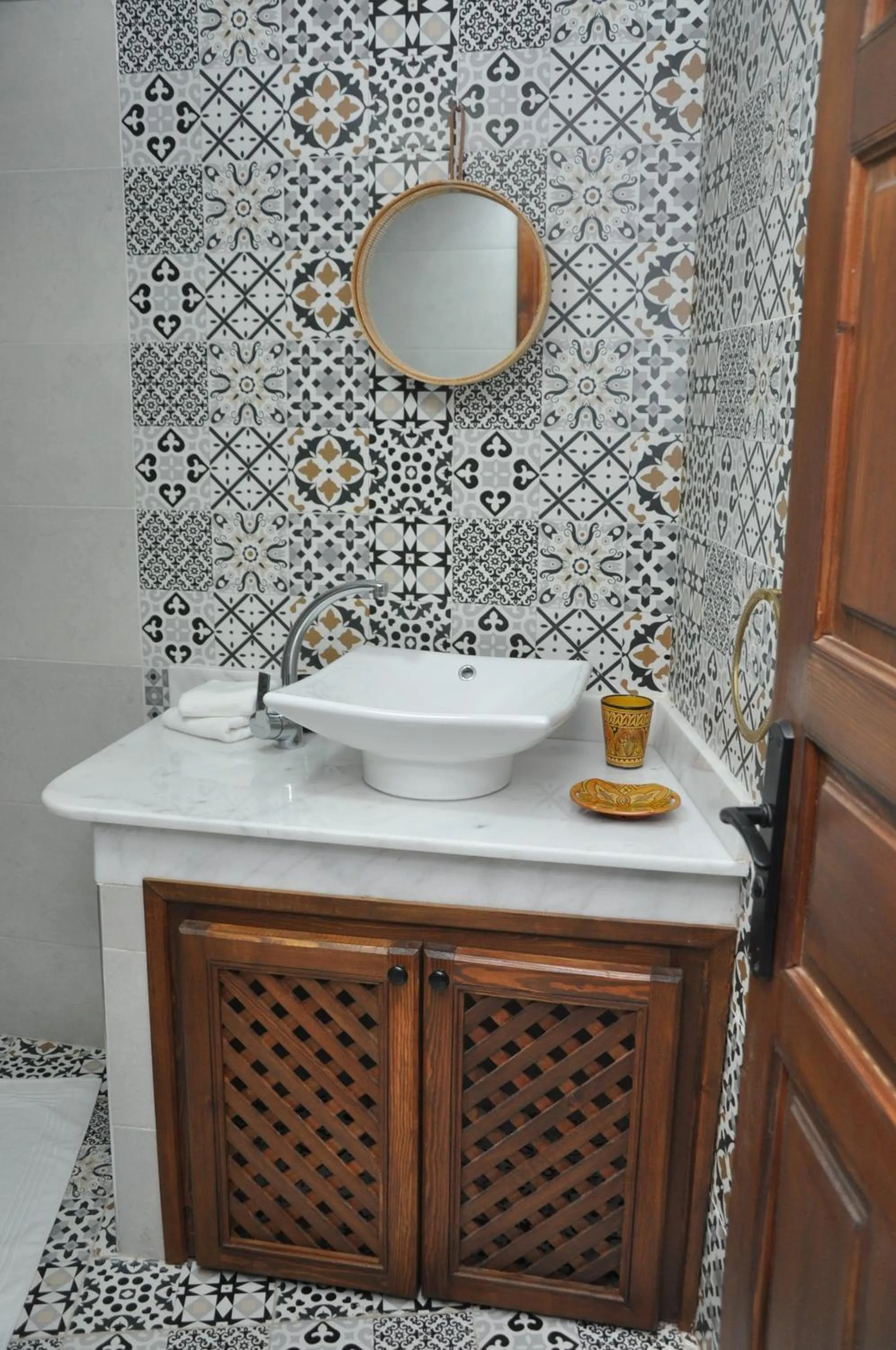 Bathroom in Dar Aouinti