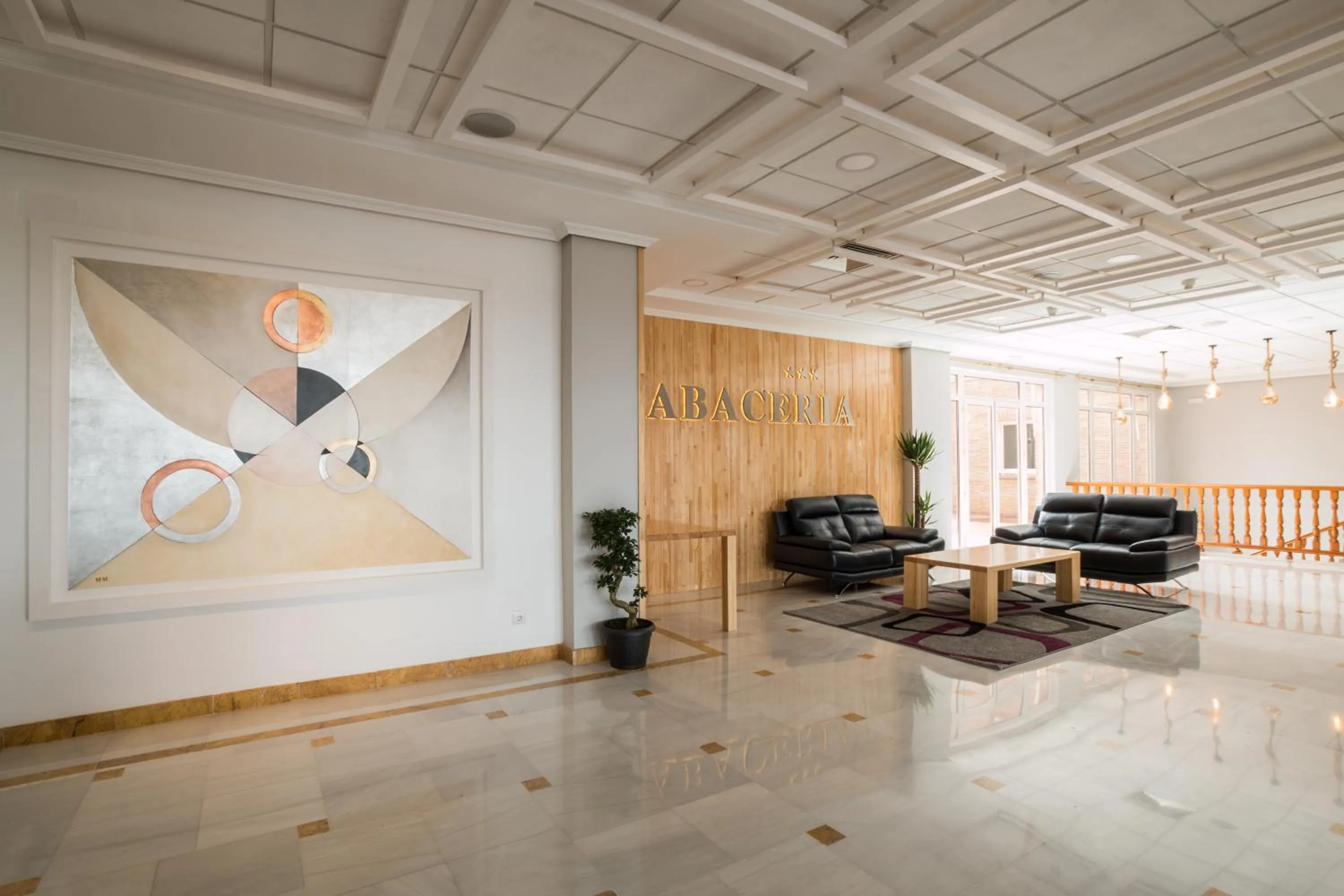 Lobby or reception in Abacería