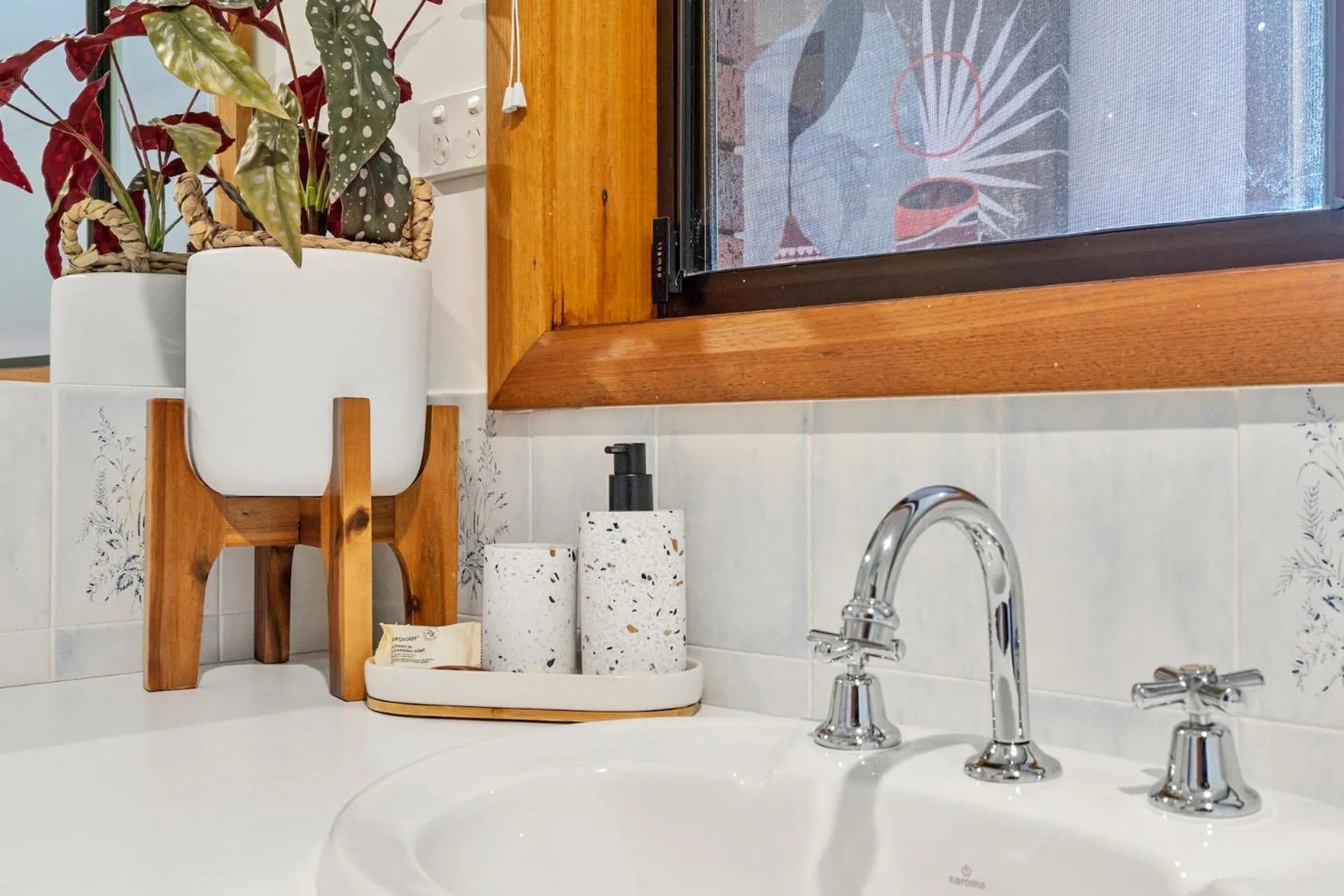 Bathroom in Lumeah Retreat Bruny Island