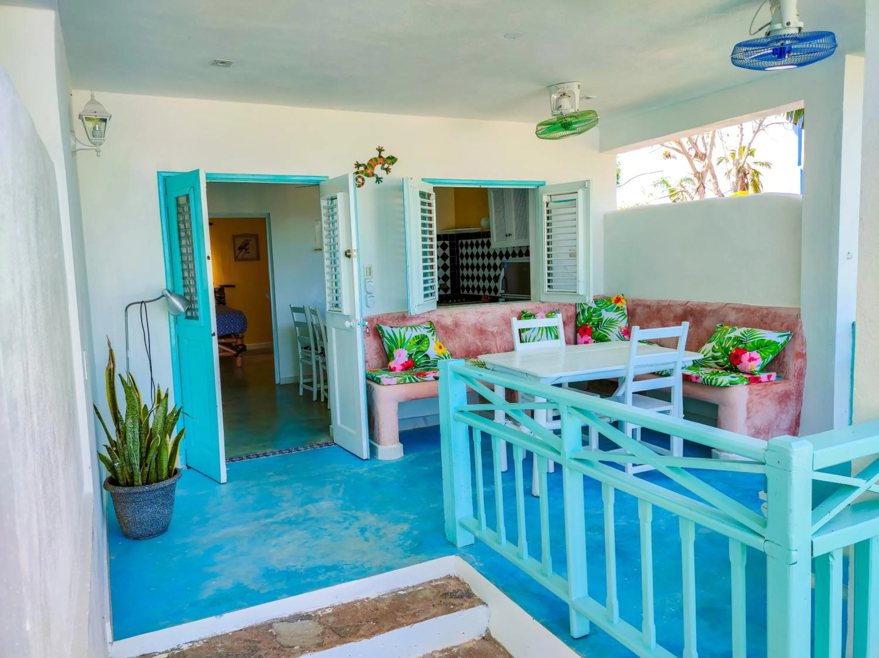 Balcony/Terrace in B&B Aparthotel La Isleta