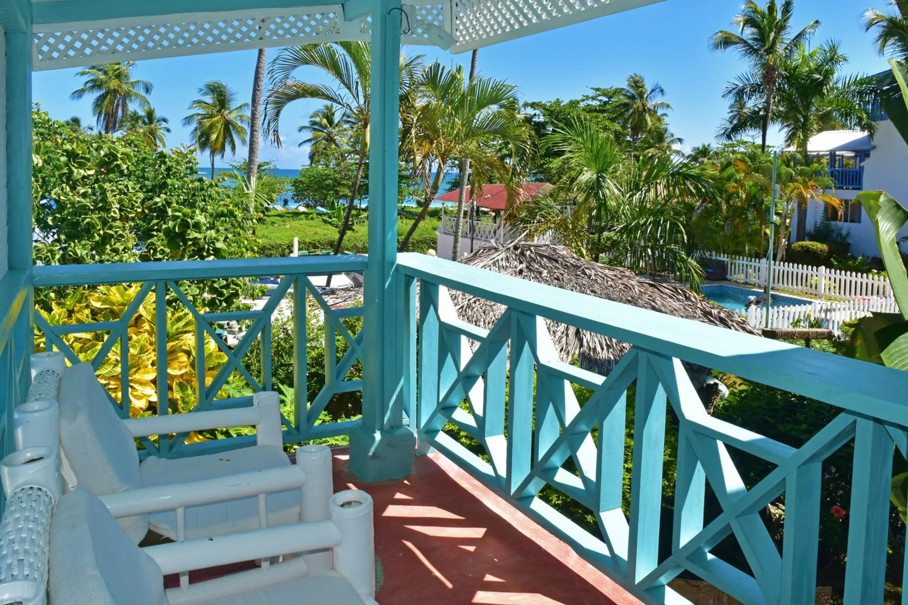 Balcony/Terrace in B&B Aparthotel La Isleta