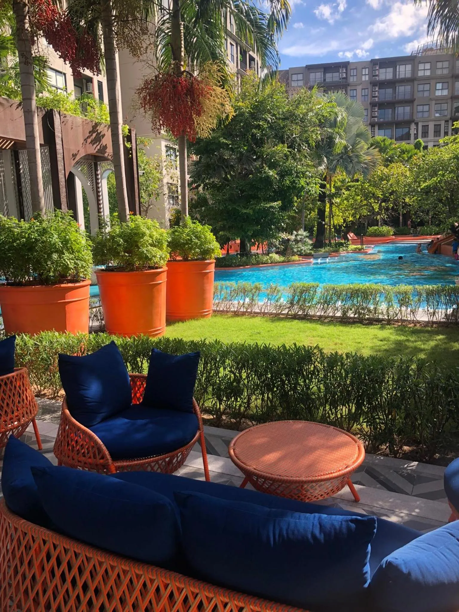 Pool view in Lahabana Huahin
