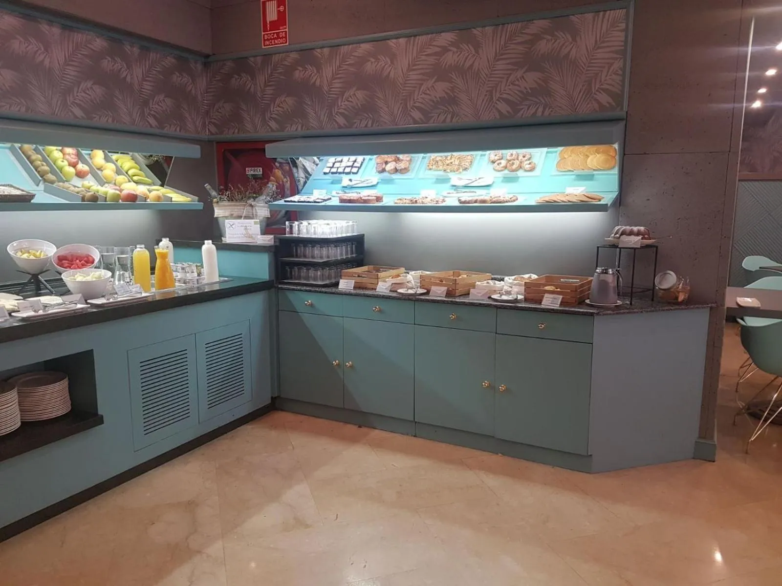 Buffet breakfast in Silken Reino de Aragón