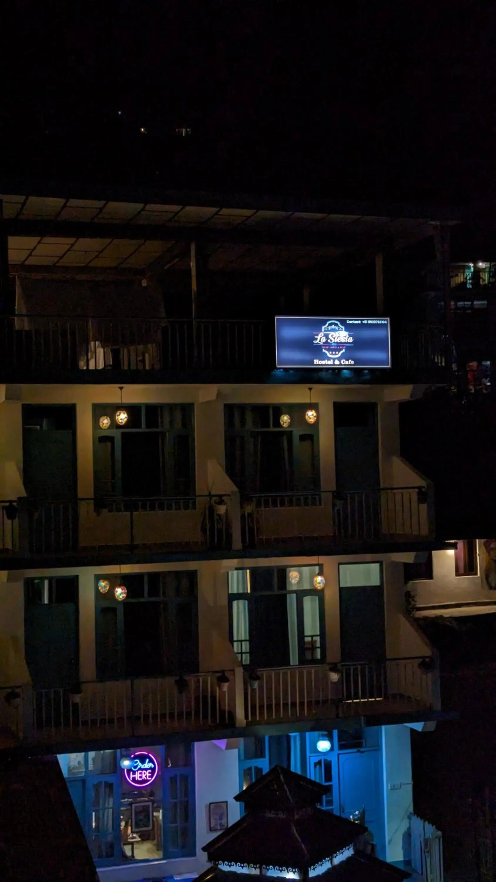 Property building in LA SIESTA INDIA MCLEODGANJ