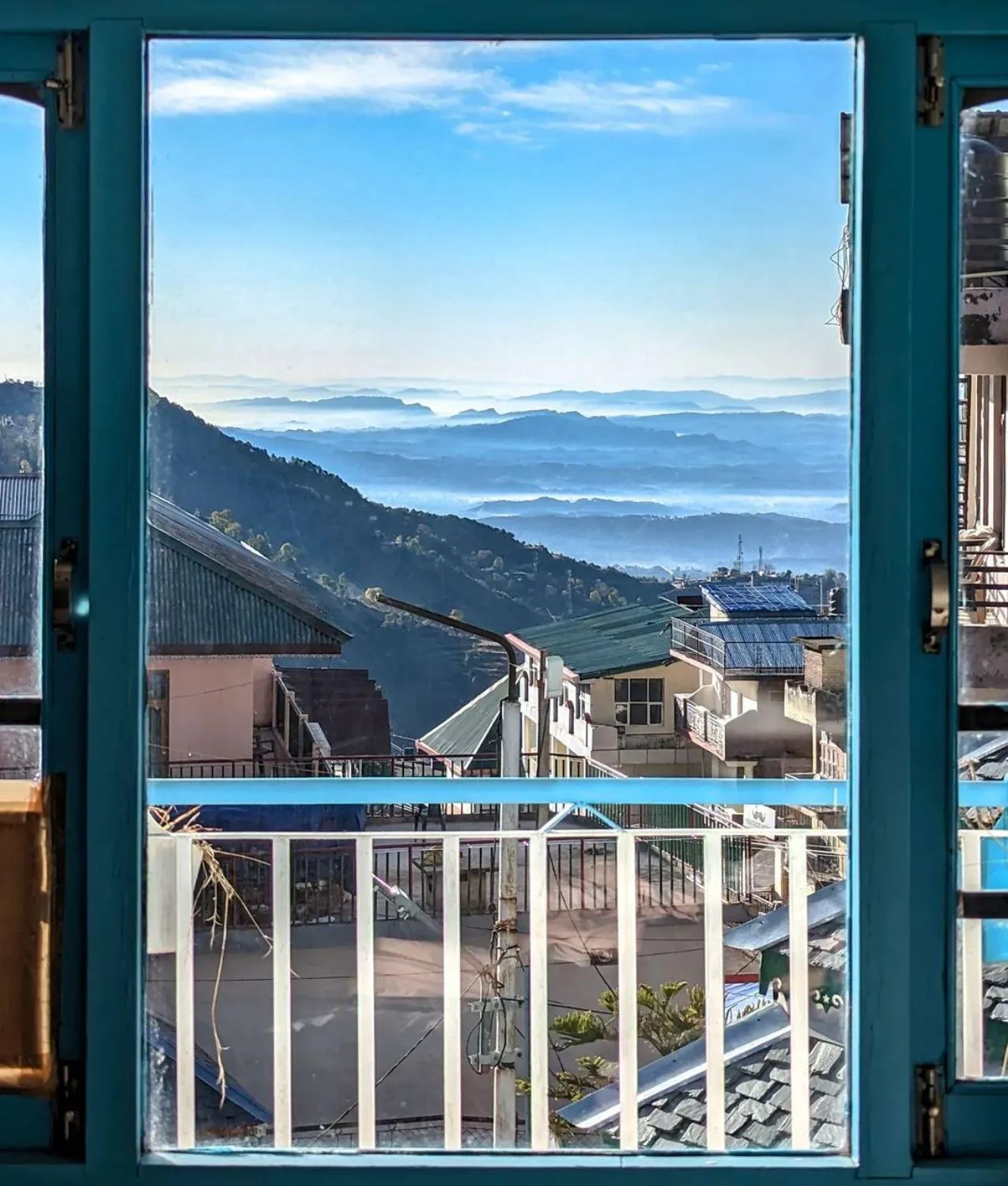 View (from property/room) in LA SIESTA INDIA MCLEODGANJ