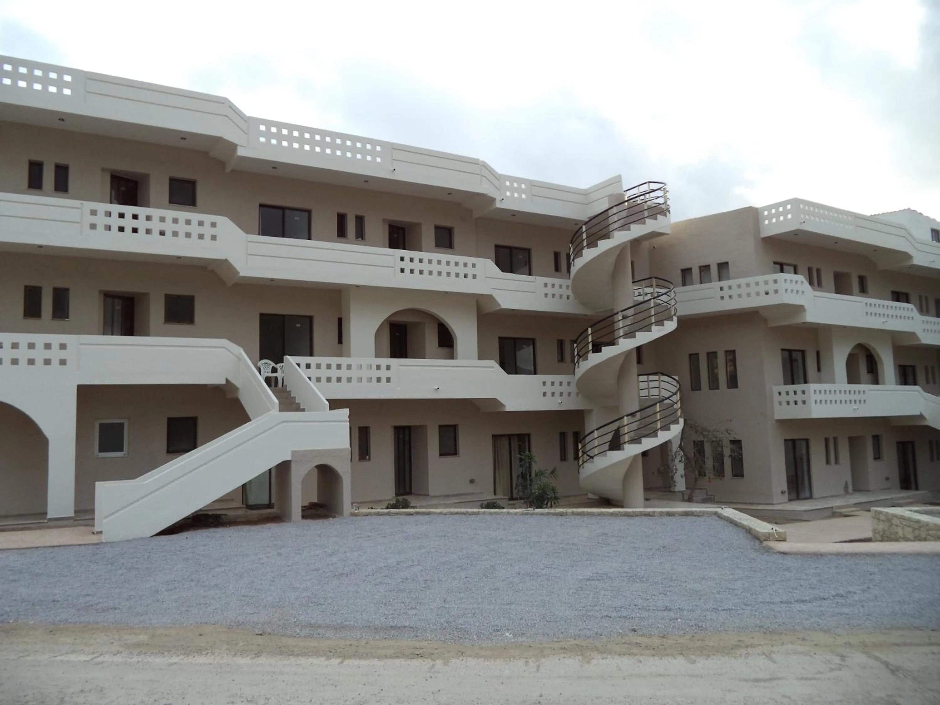 Facade/entrance in Falasarna Bay