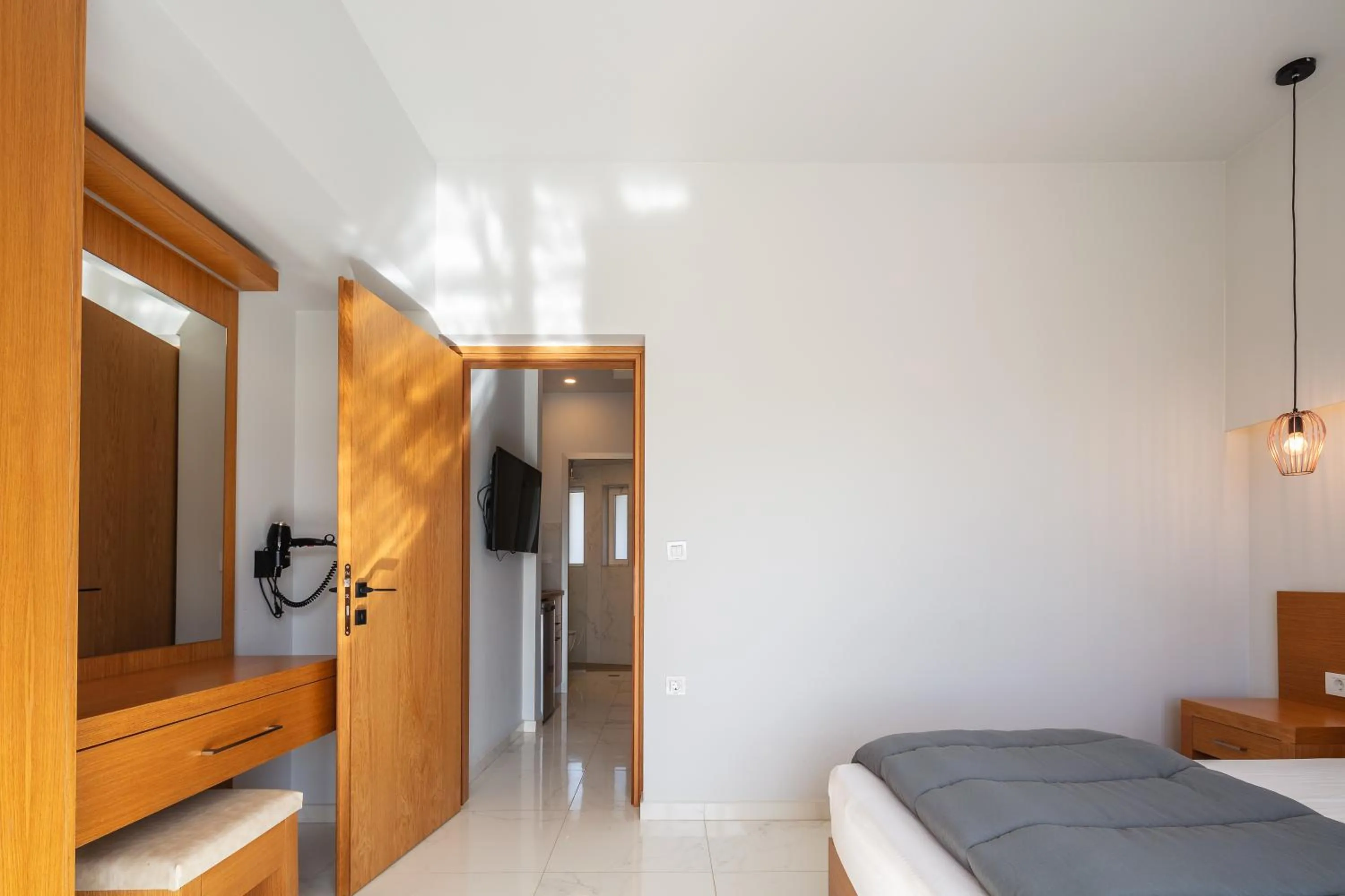 Bedroom, Bed in Falasarna Bay