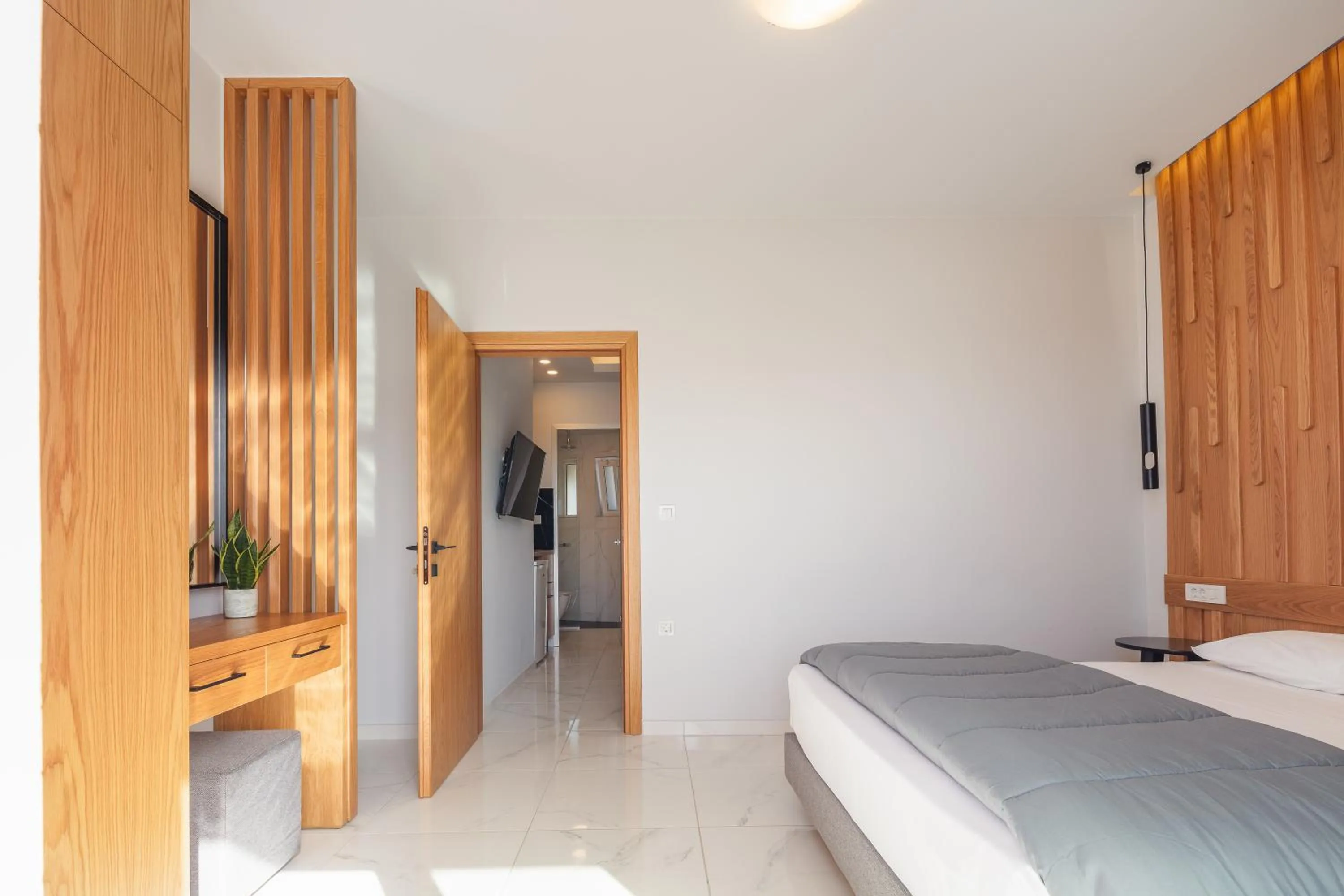 Bedroom, Bed in Falasarna Bay