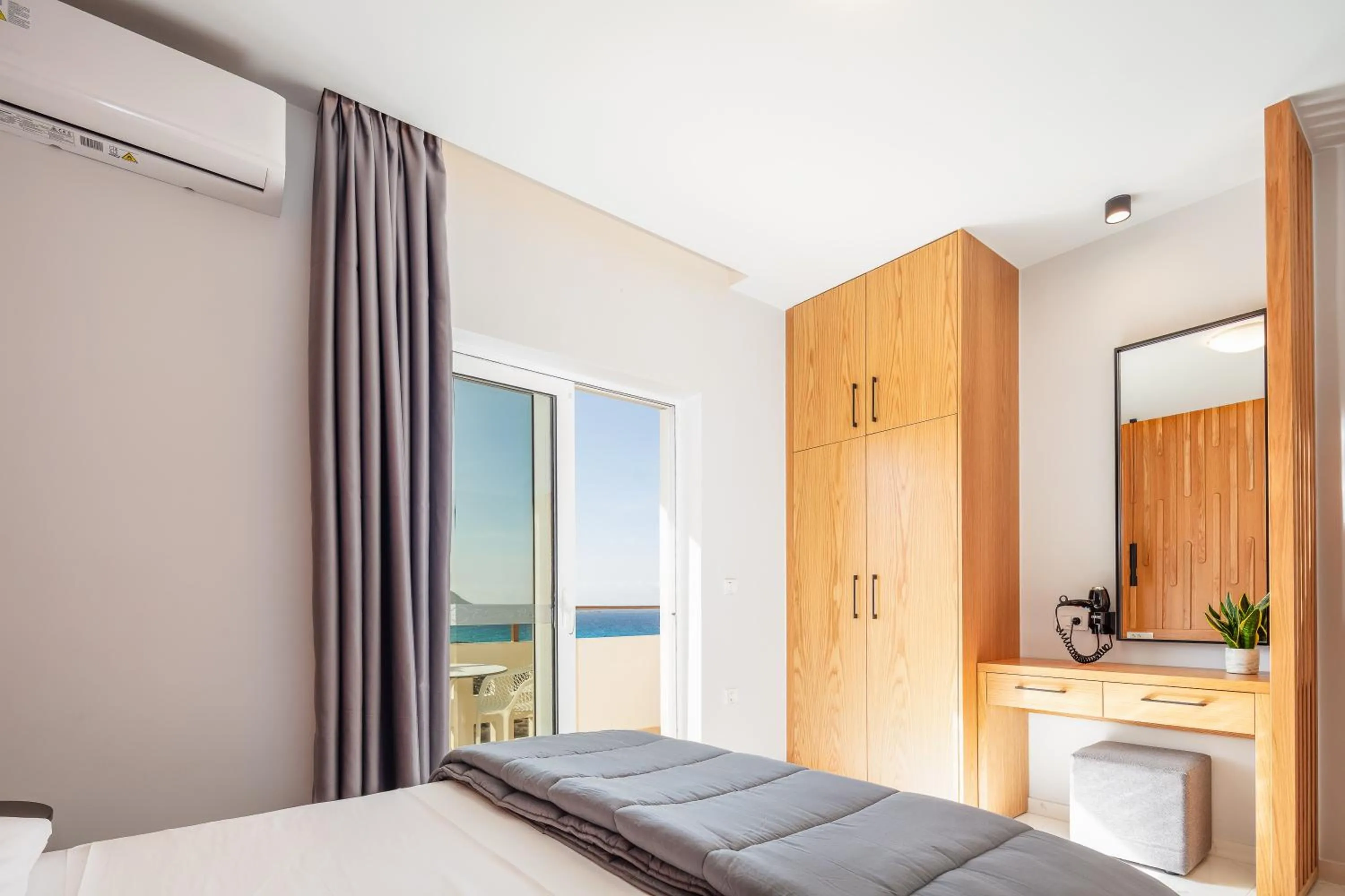 Bedroom, Bed in Falasarna Bay