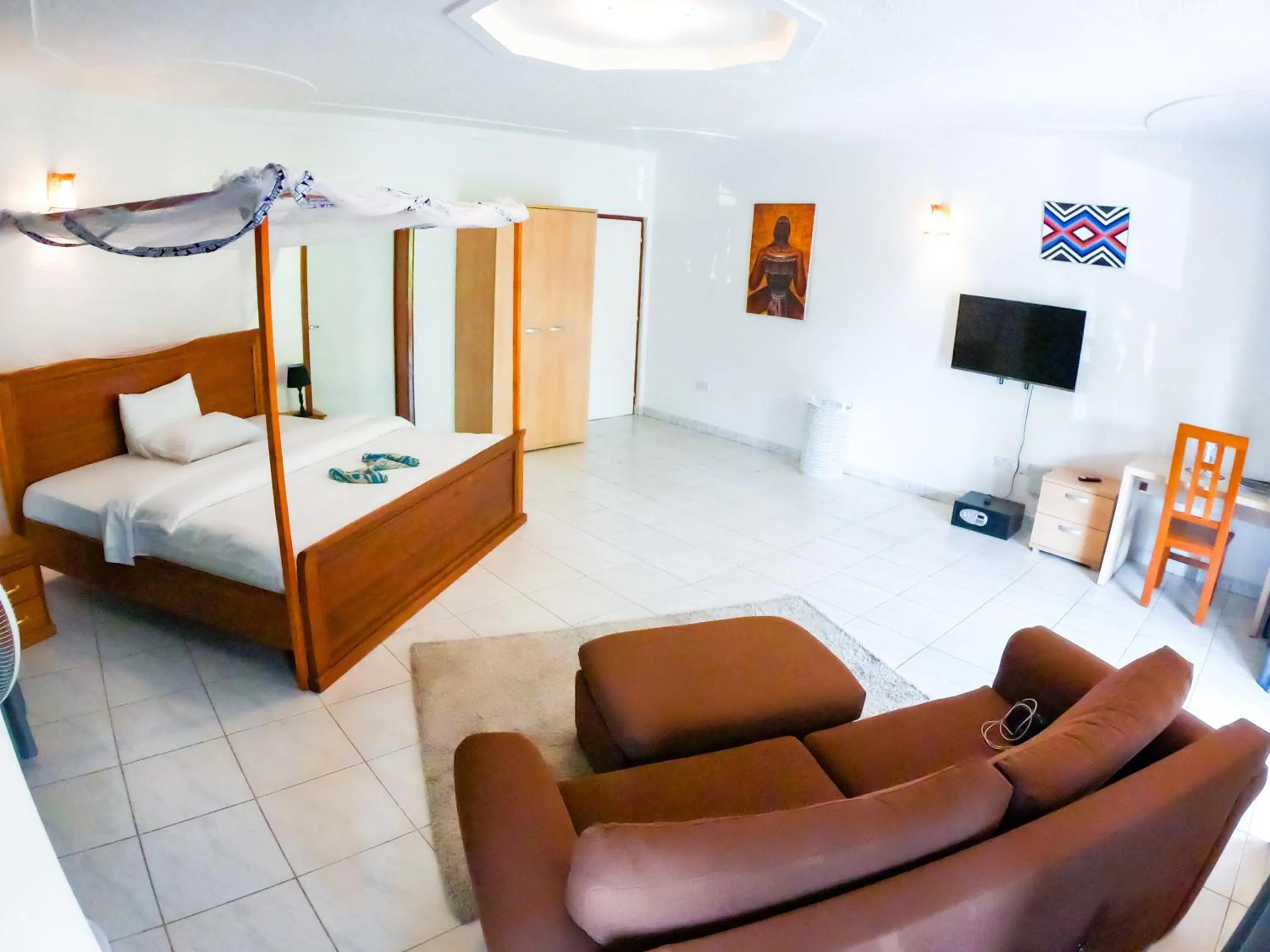 Bed in Nature Kigali