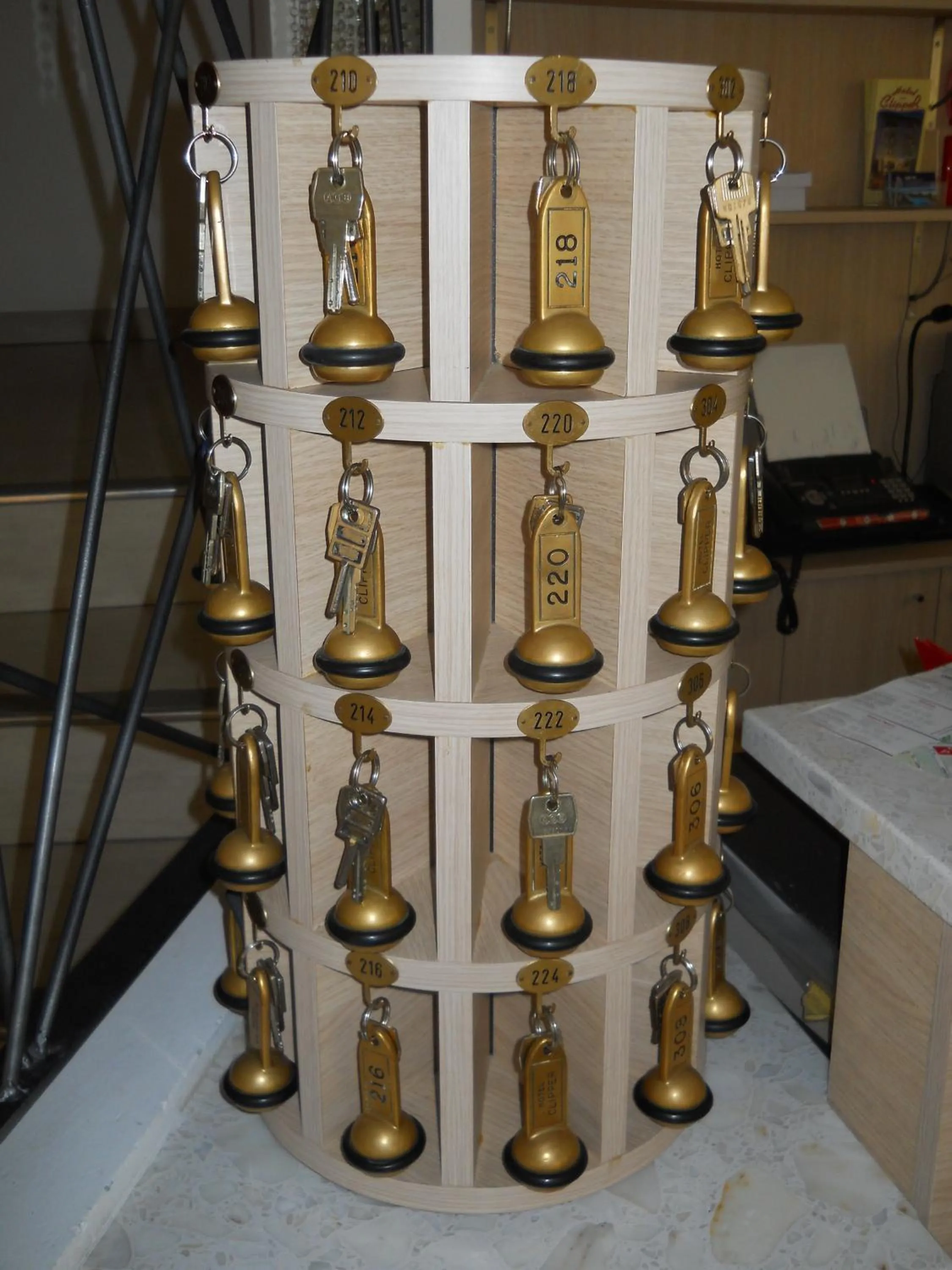 Decorative detail in Hotel Clipper