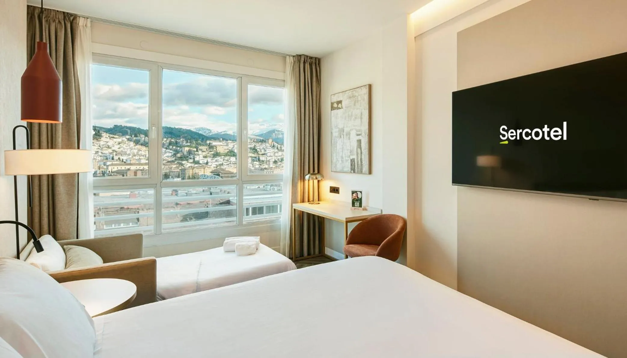 Bedroom, Bed in Sercotel HMO Martina