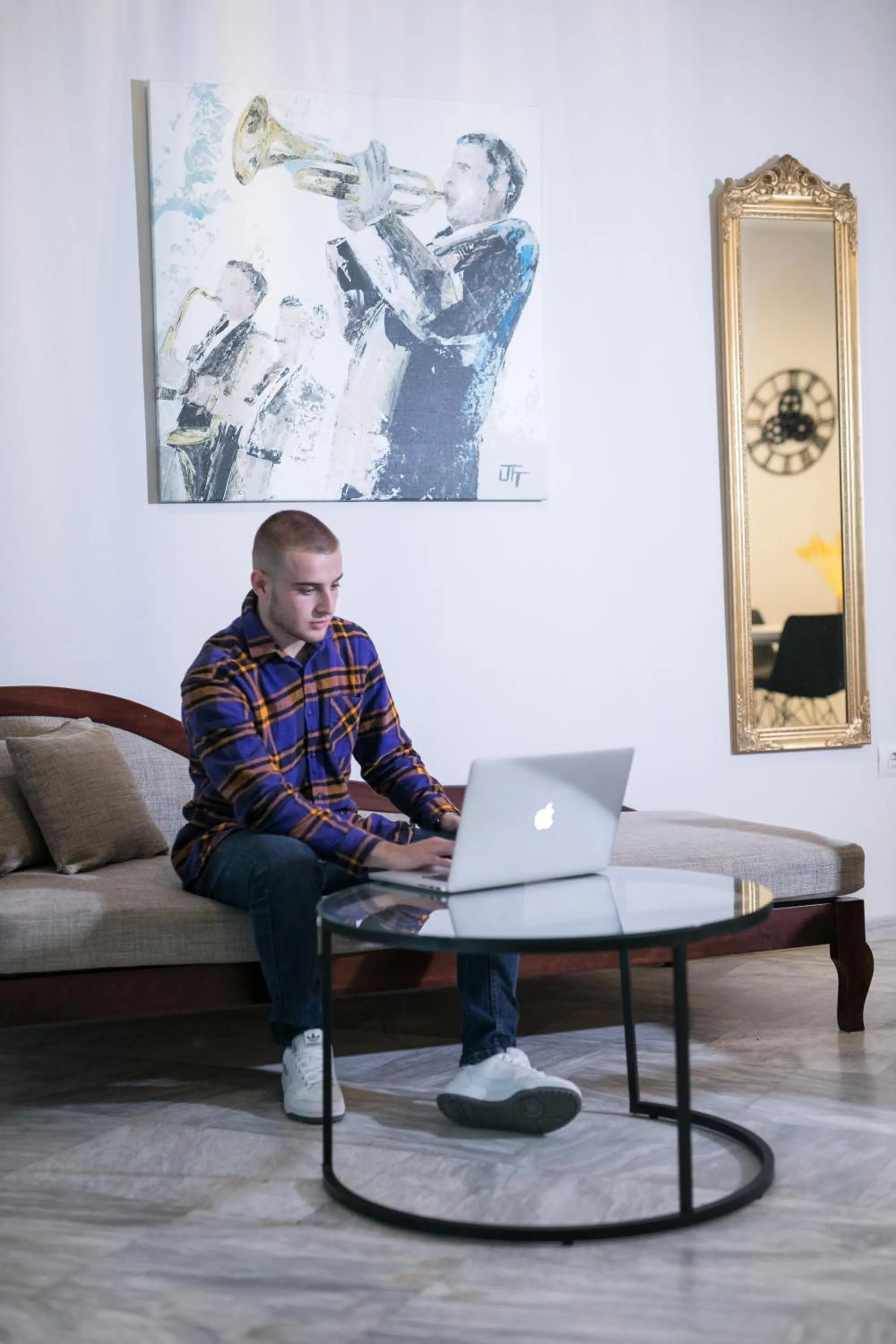 Living room in Club Zante Plaza