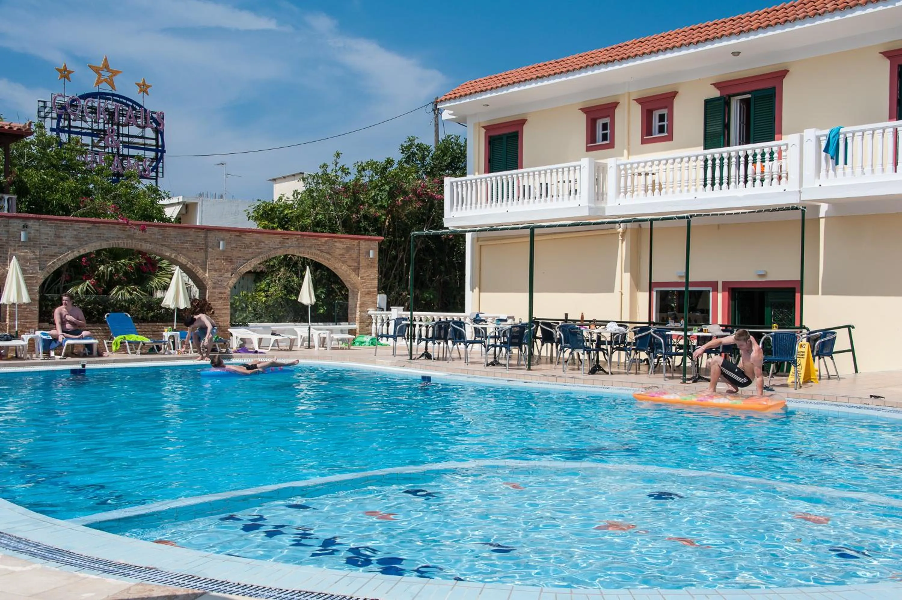 Swimming pool in Club Zante Plaza