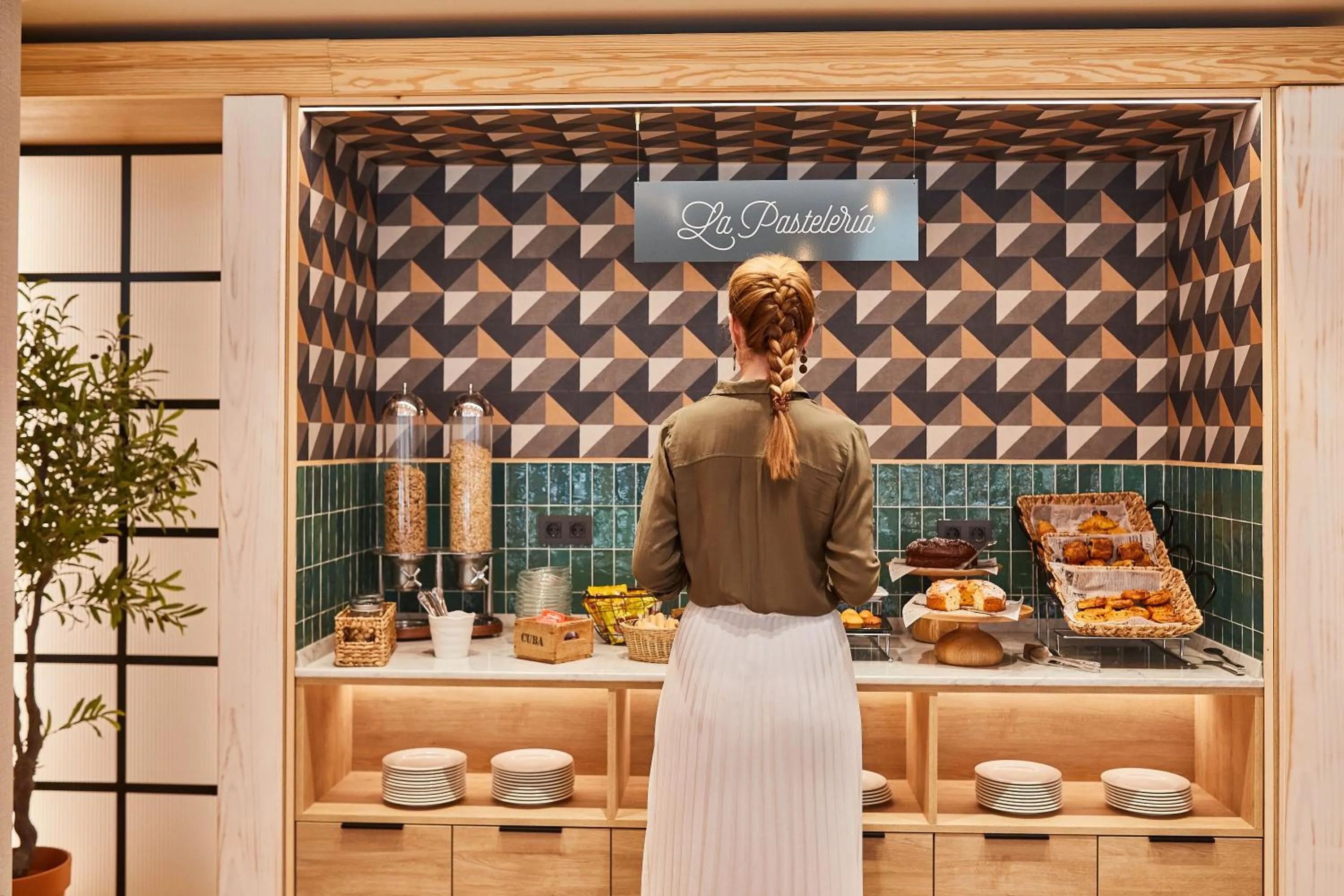 Buffet breakfast in Silken Ciudad de Vitoria