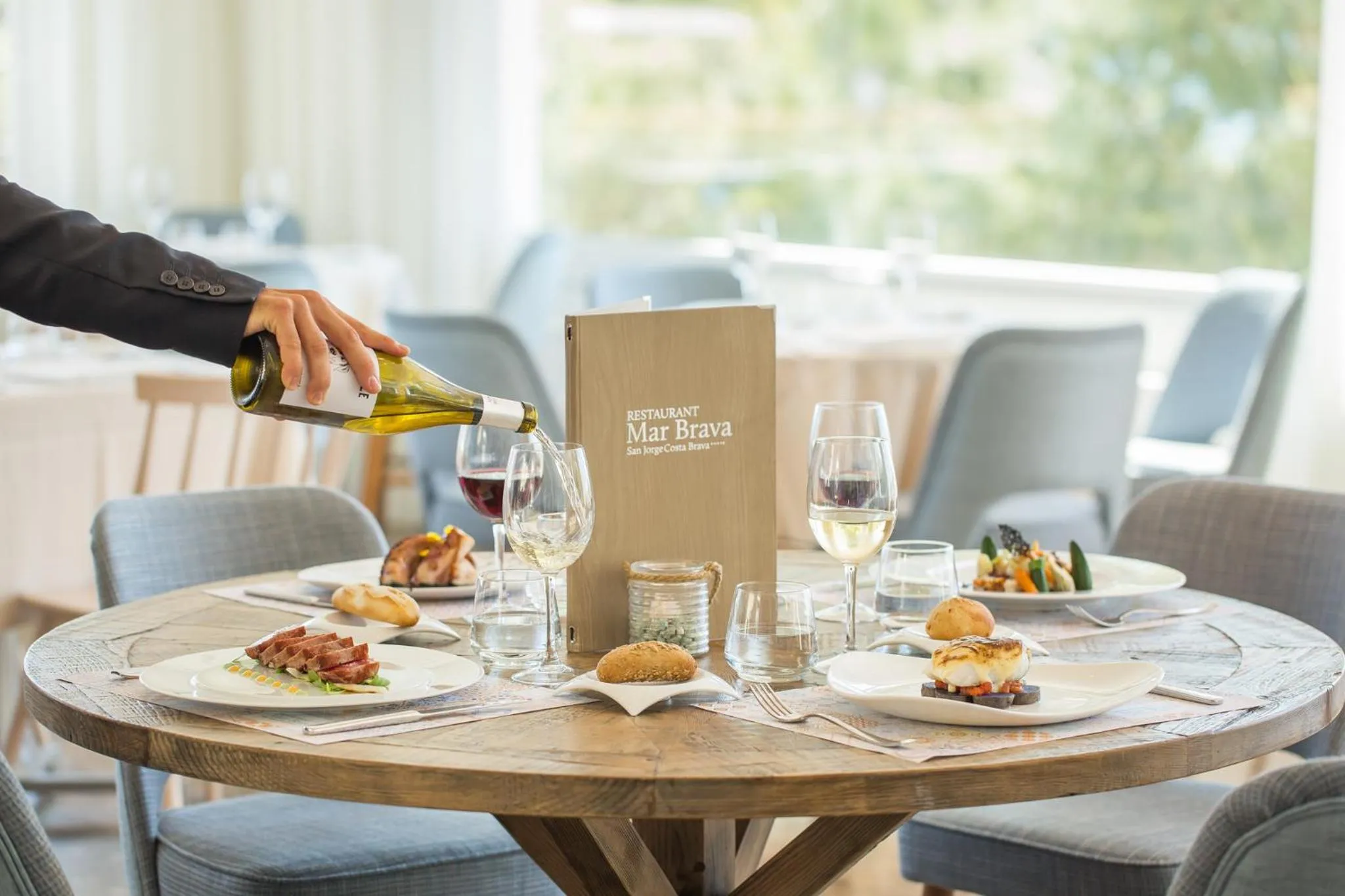 Restaurant/places to eat in Park Hotel San Jorge & Spa by Escampa Hotels