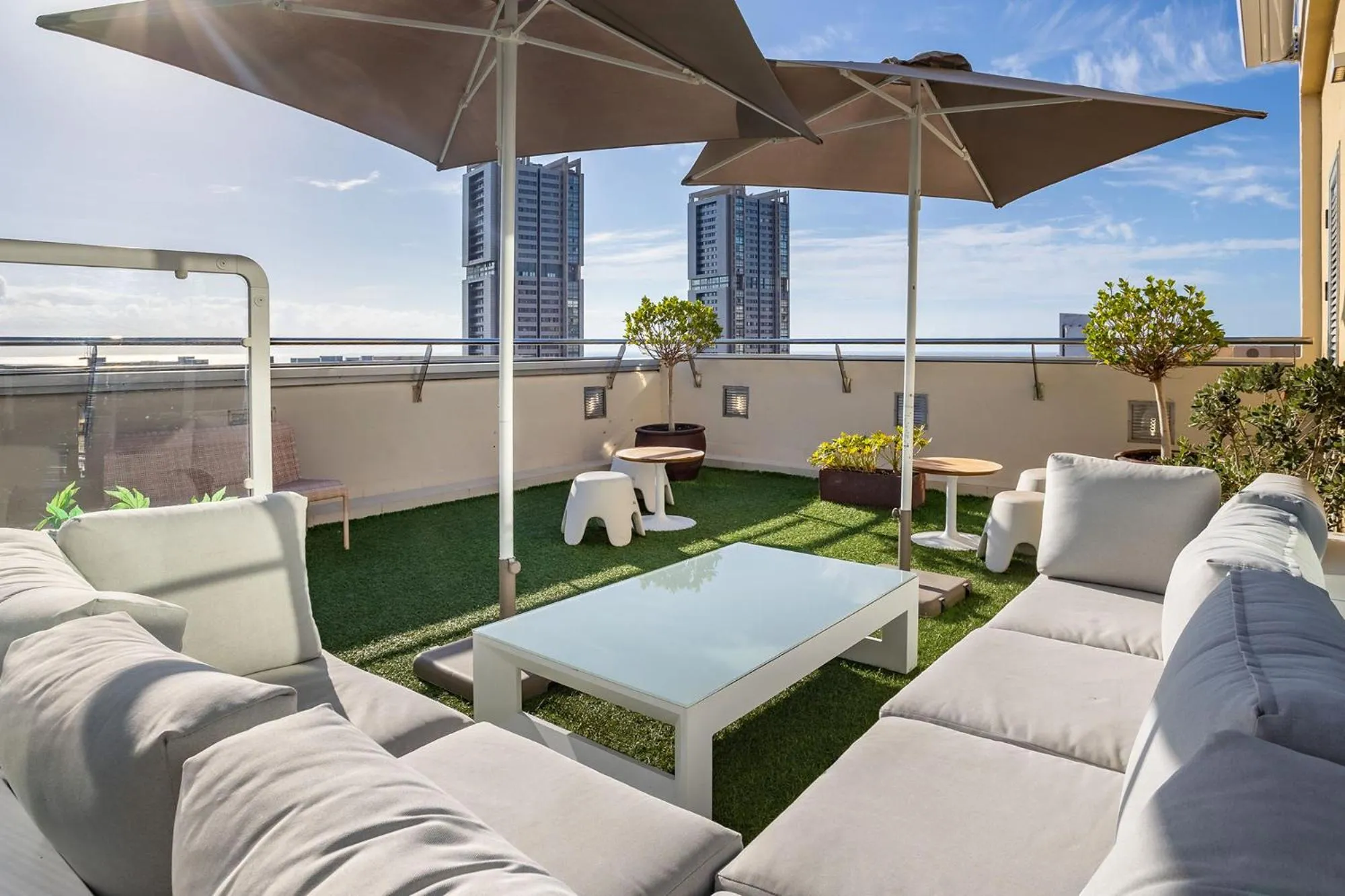 Balcony/Terrace in Eurostars Atlántida