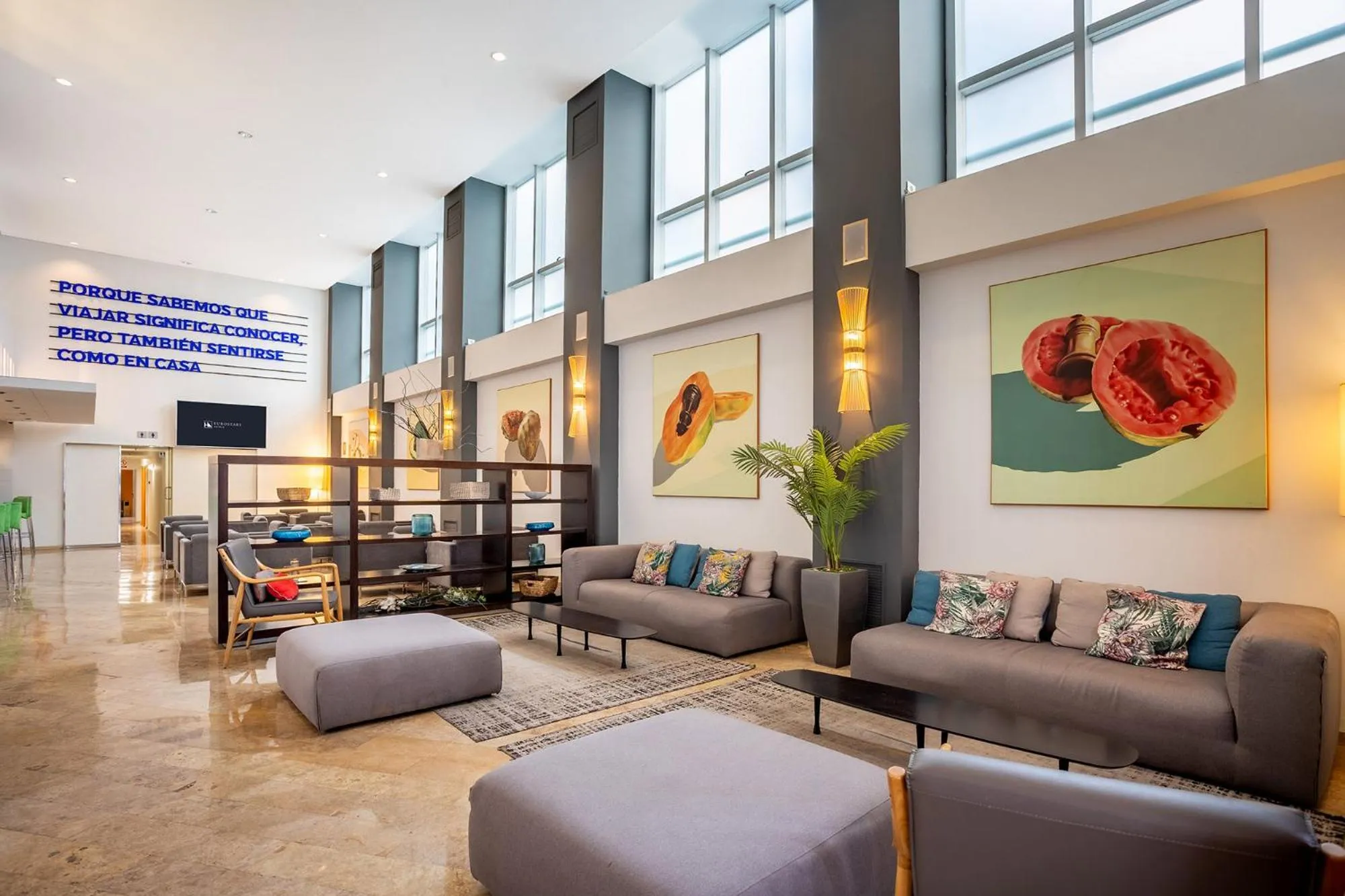 Lobby or reception in Eurostars Atlántida