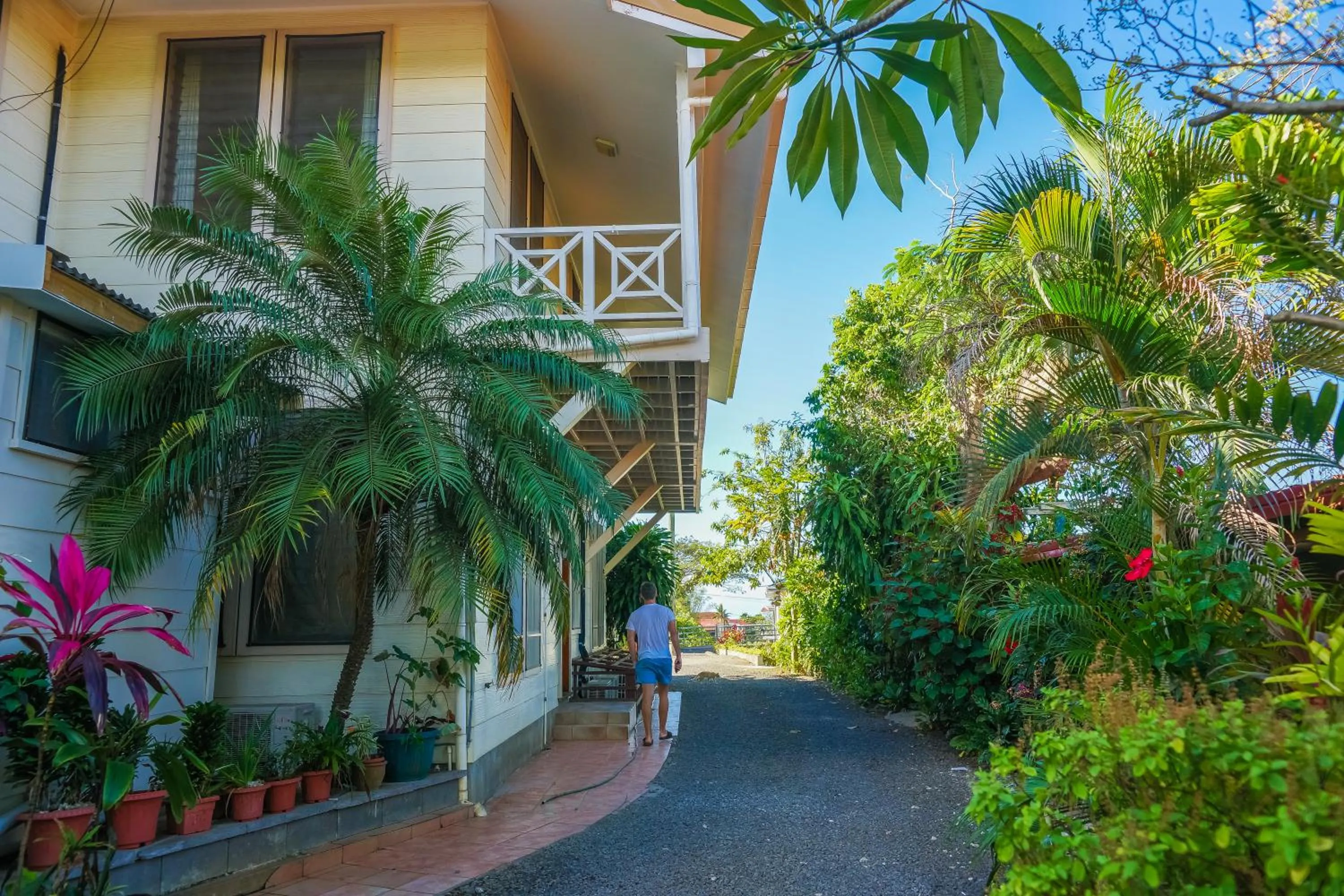 Property building in Lynn's Getaway Hotel