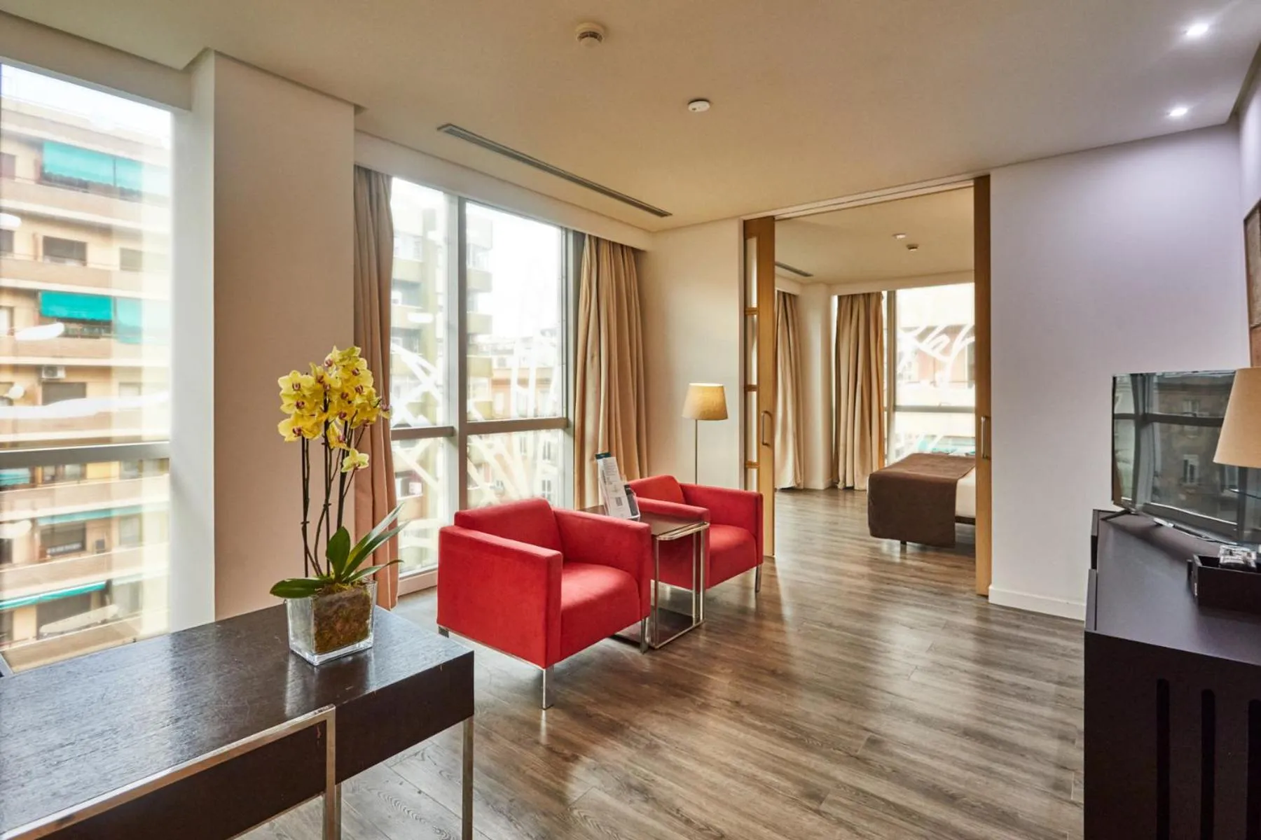 Living room in Silken Puerta Valencia