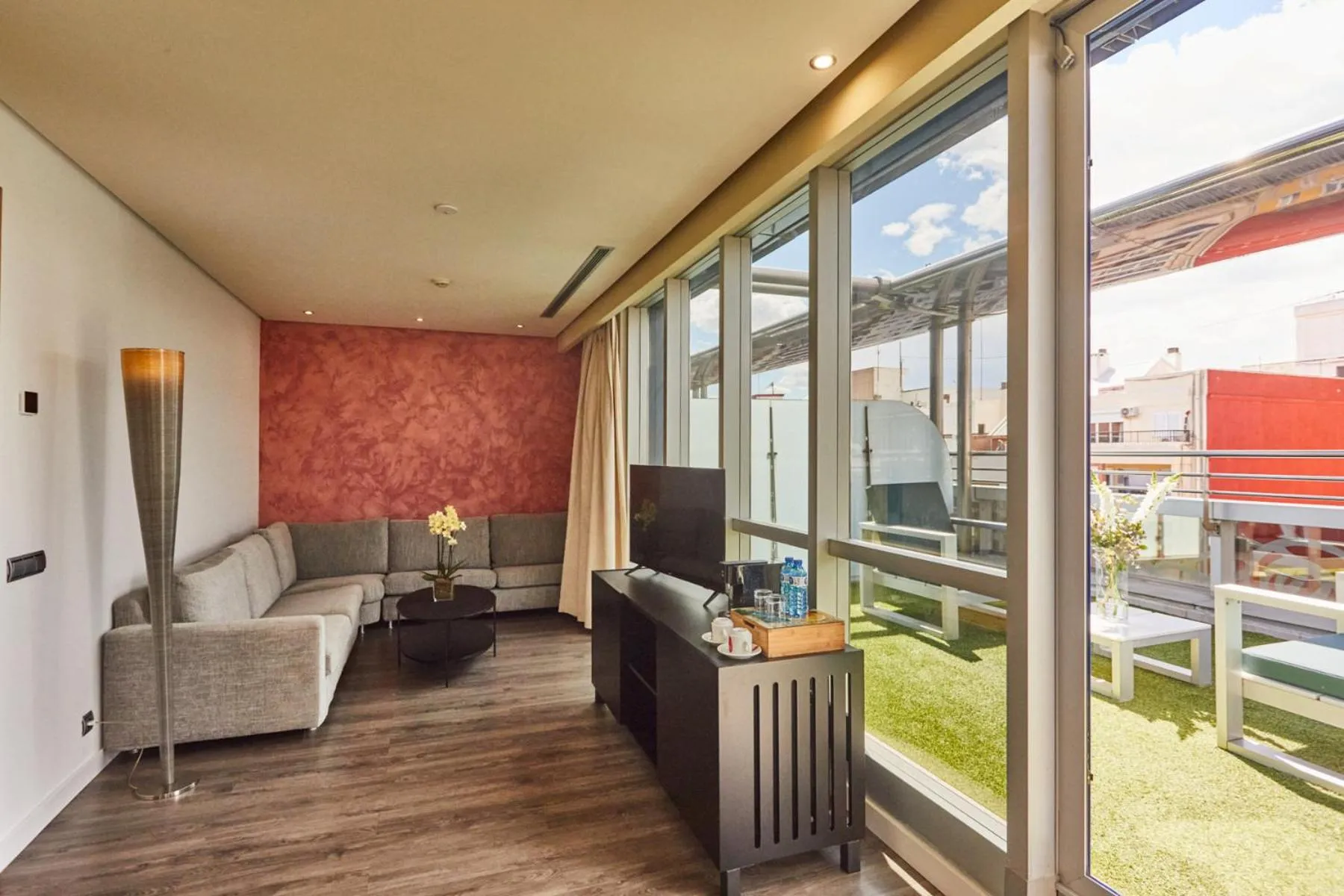 Living room in Silken Puerta Valencia