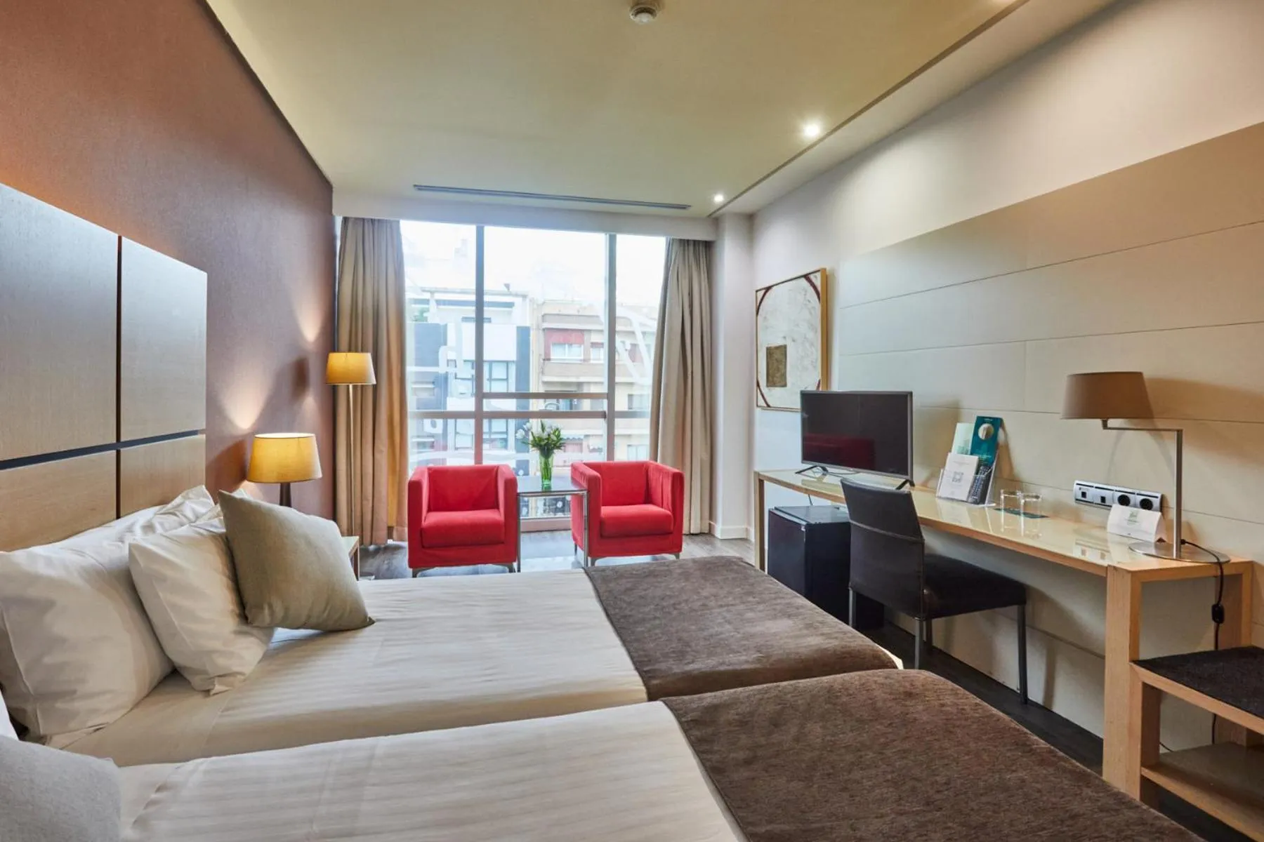 Bed in Silken Puerta Valencia