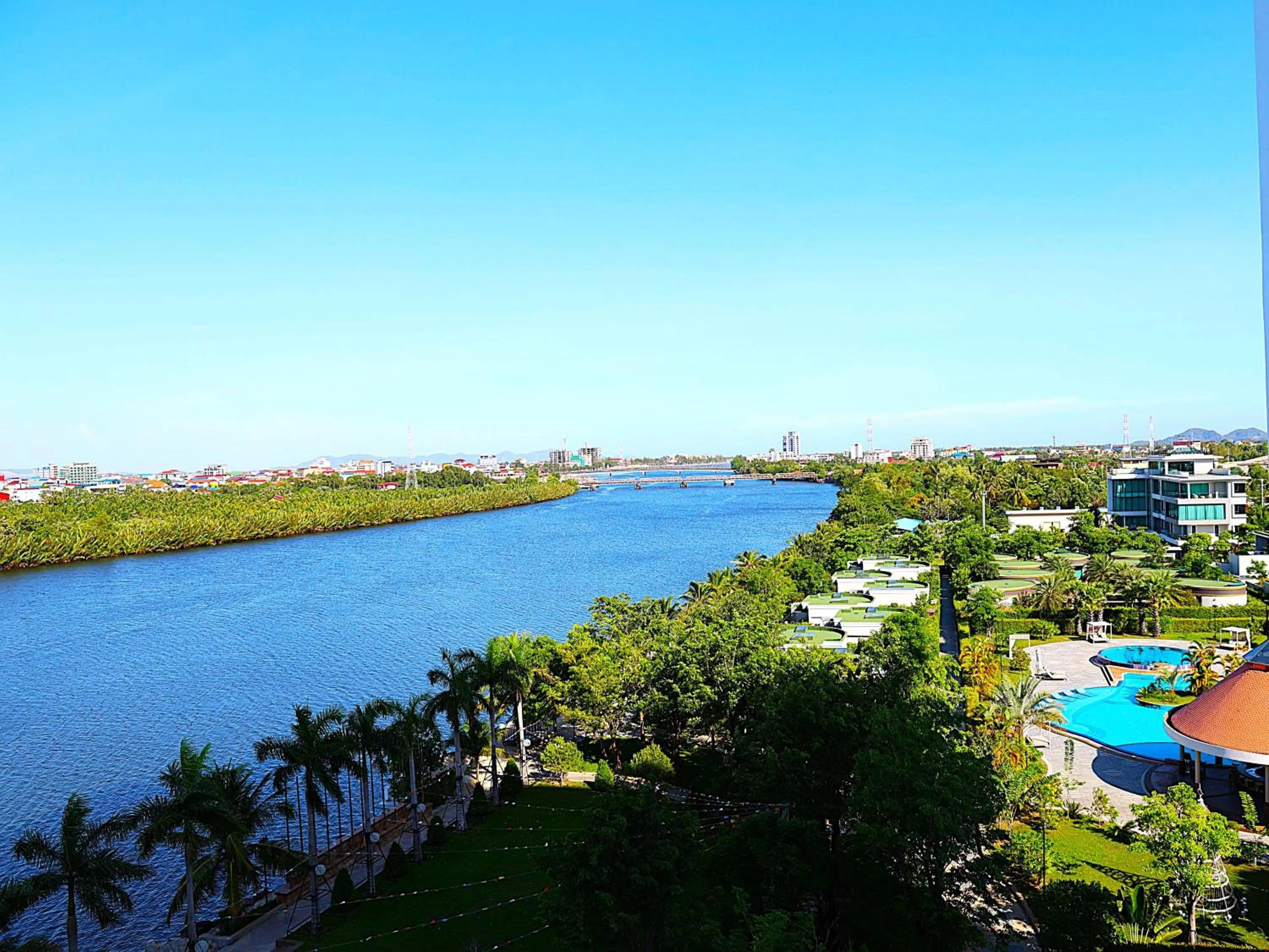 City view in Castle Bayview Resort & Spa