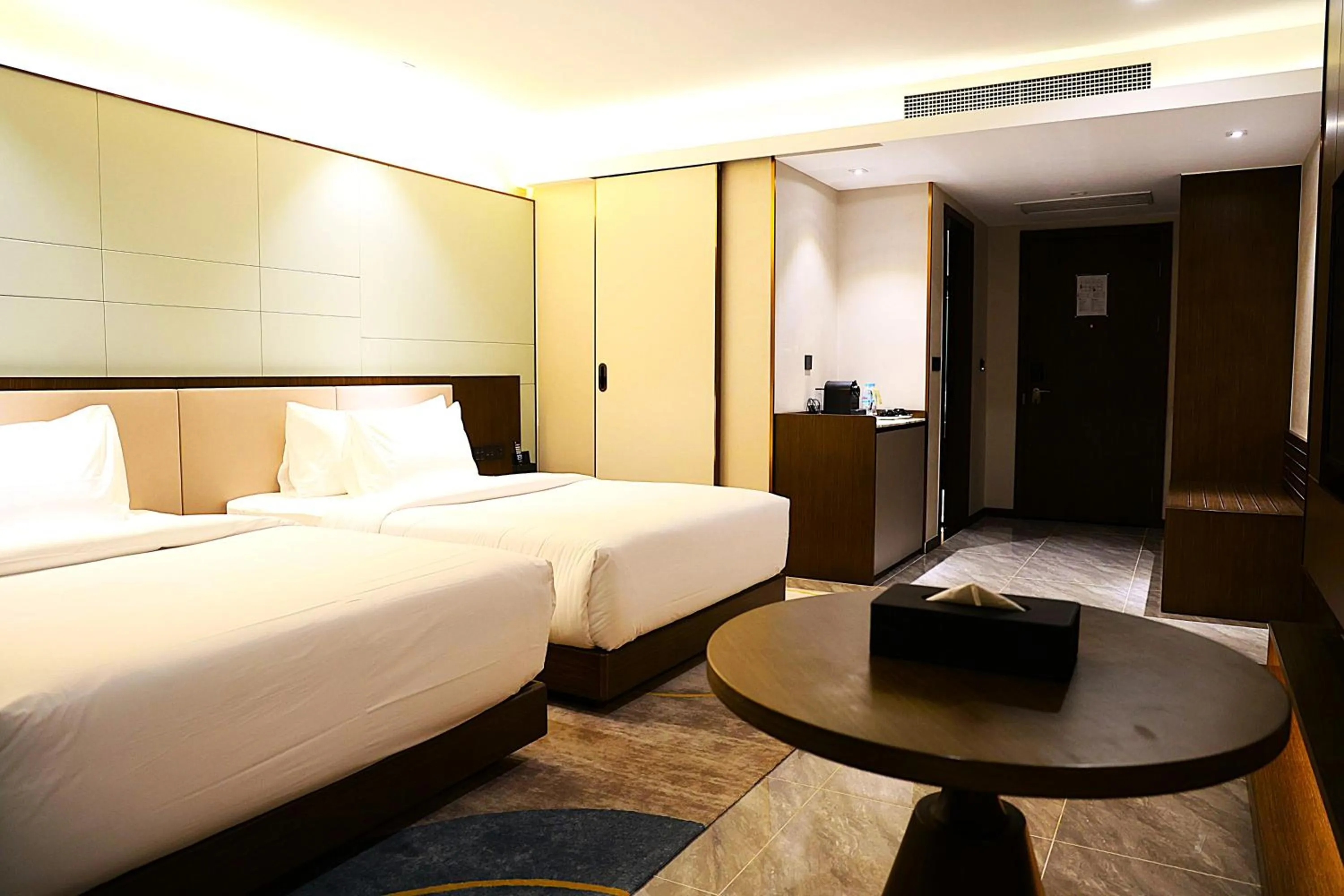 Bed in Castle Bayview Resort & Spa