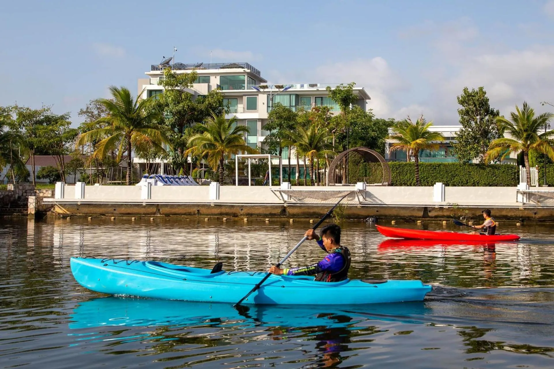 River view in Castle Bayview Resort & Spa