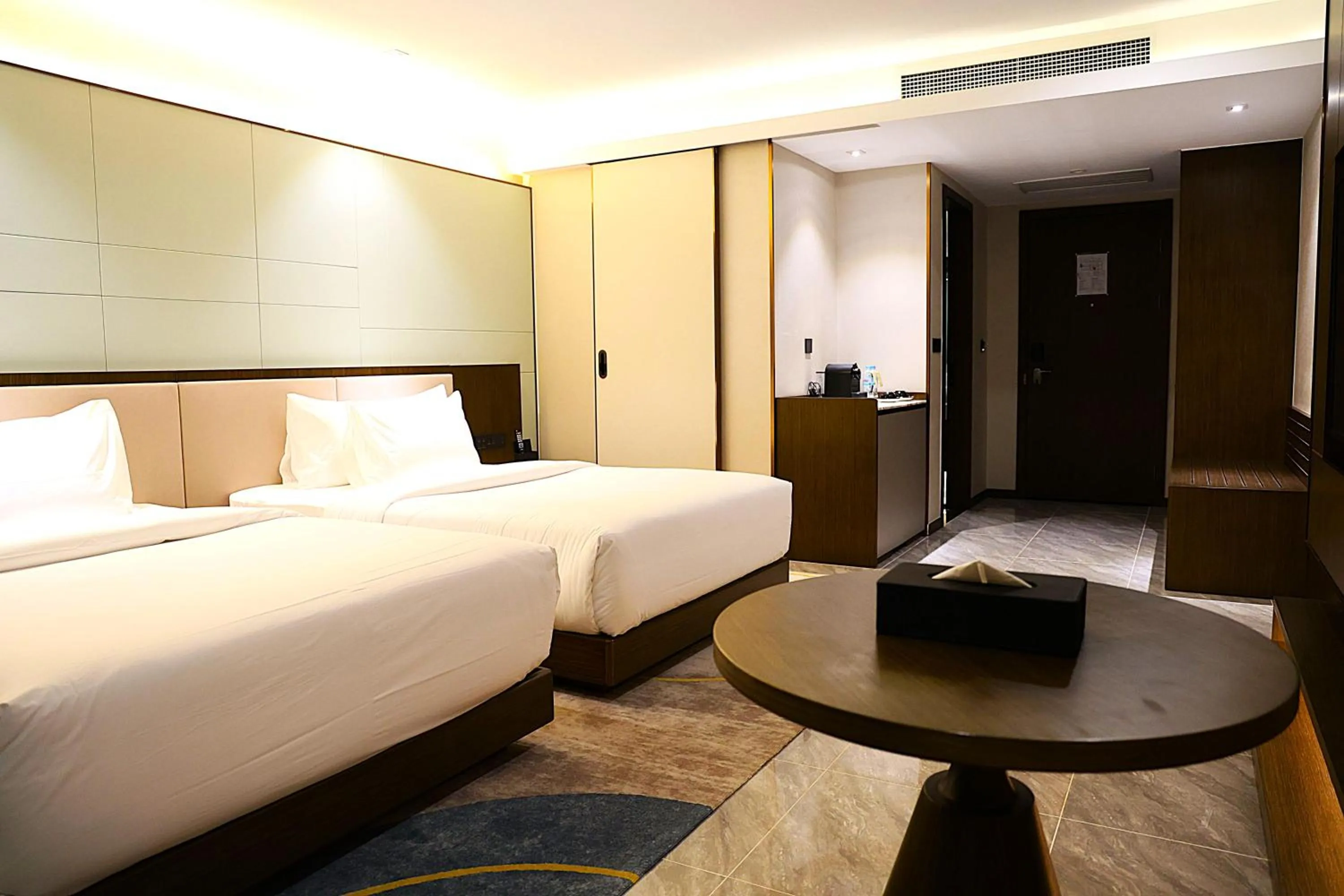 Bed in Castle Bayview Resort & Spa