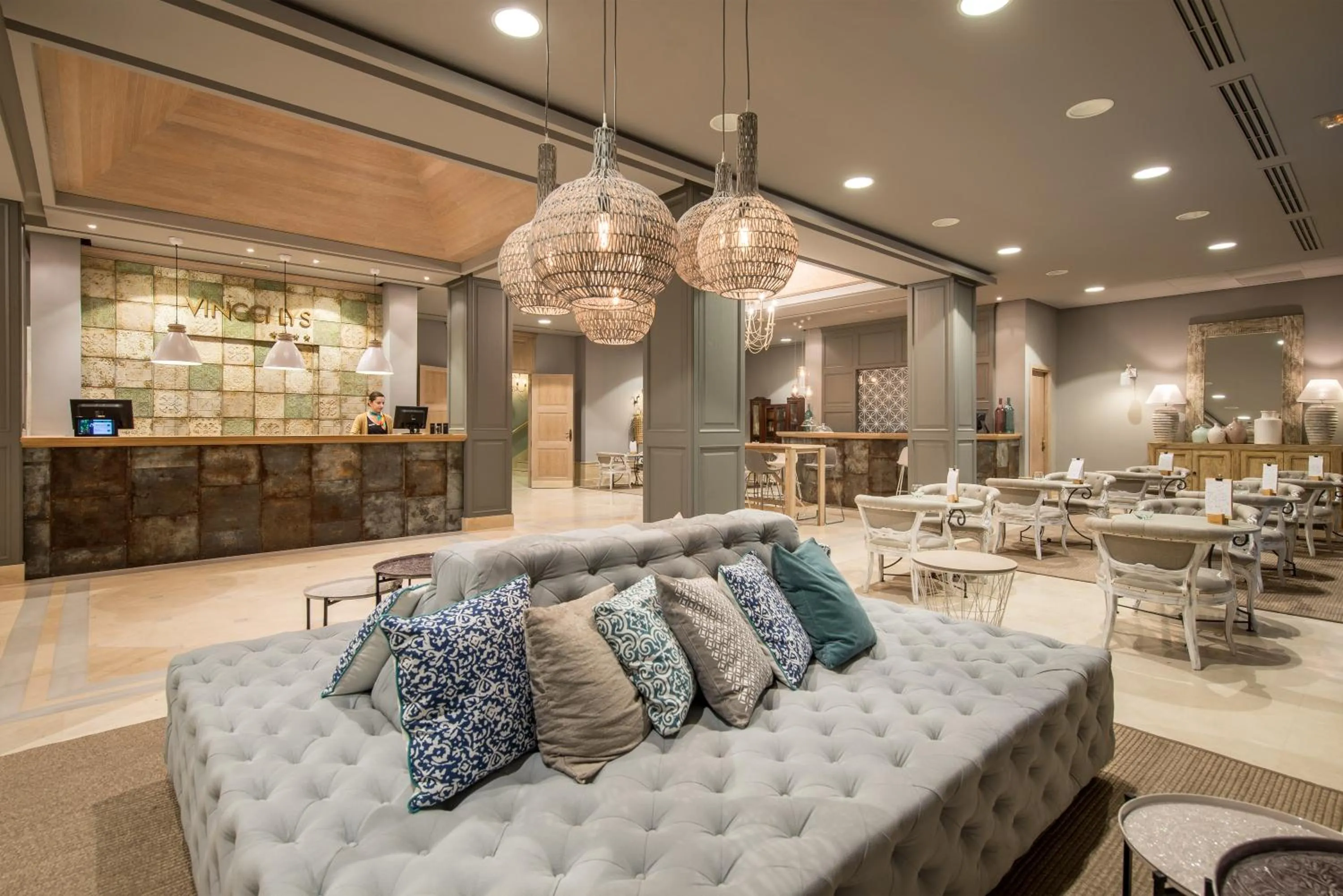 Lobby or reception in Vincci Lys