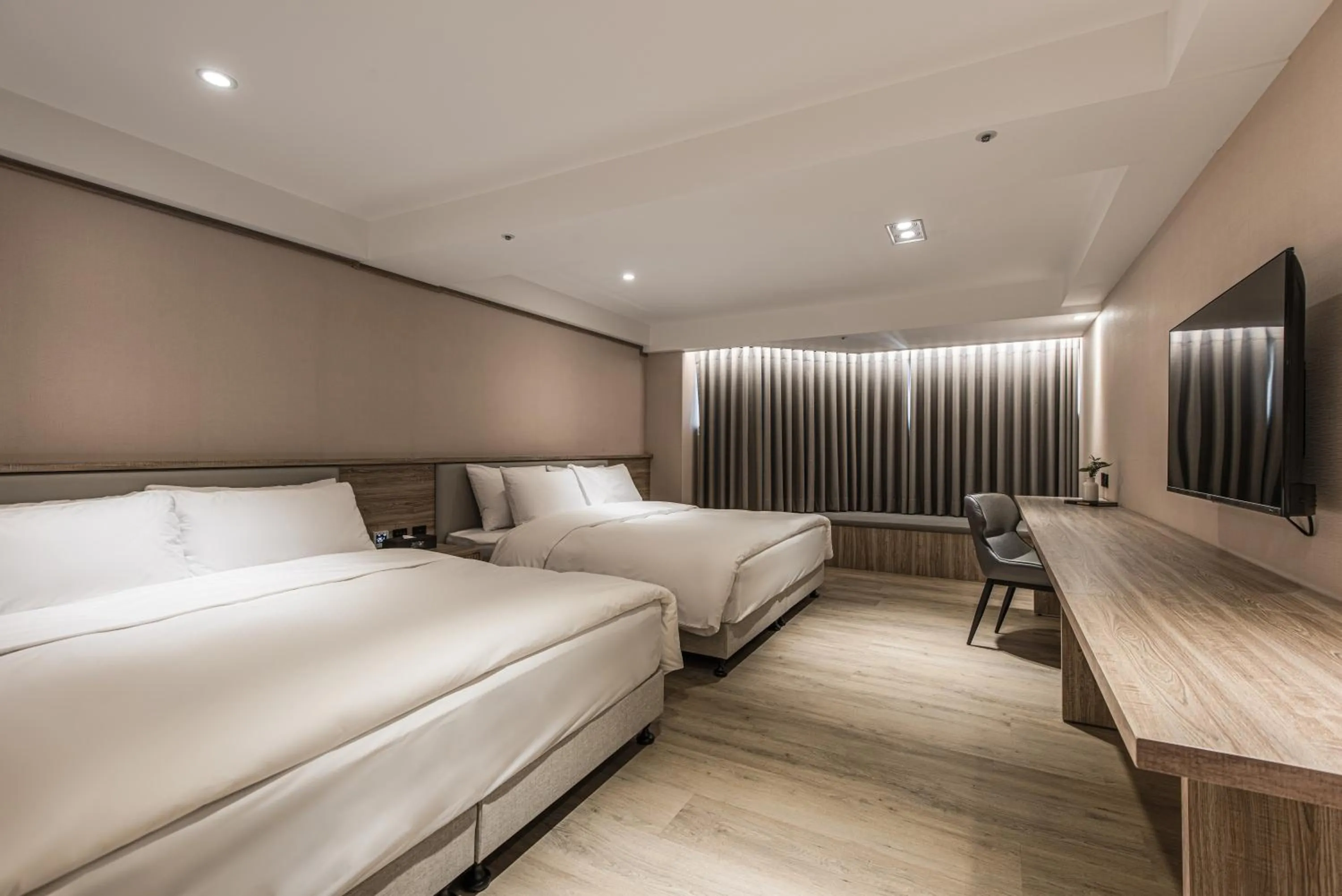 Bed in Spring Rhapsody Hotel