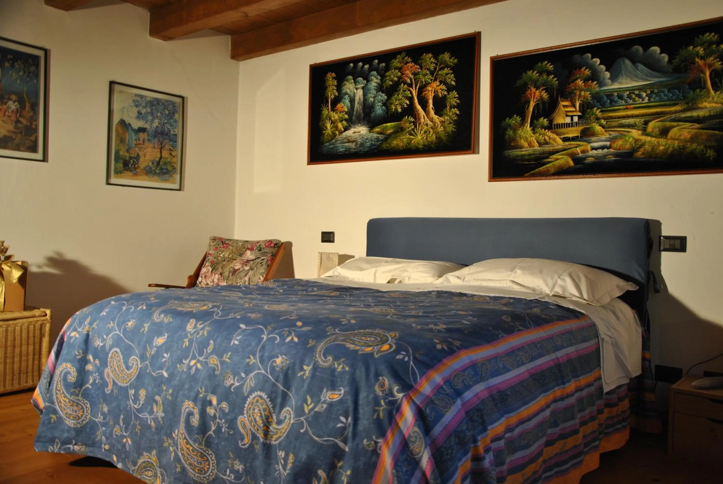 Bed in Bed & Breakfast Gemma