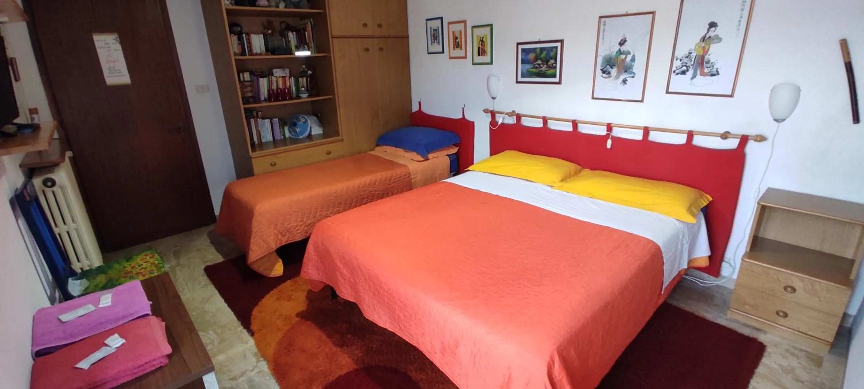 Bed in Bed & Breakfast Gemma