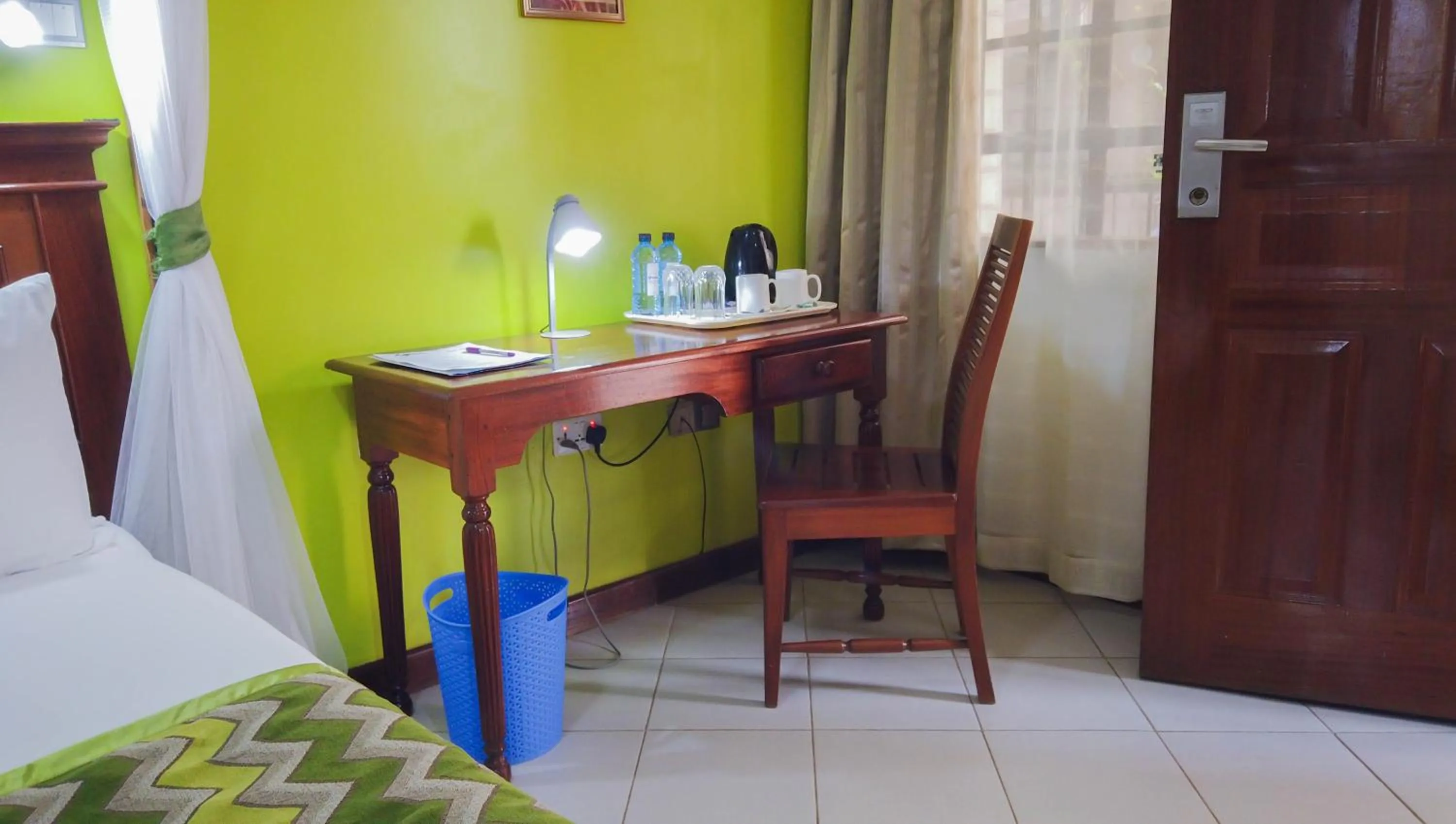 Seating area in 67 Airport Hotel Nairobi
