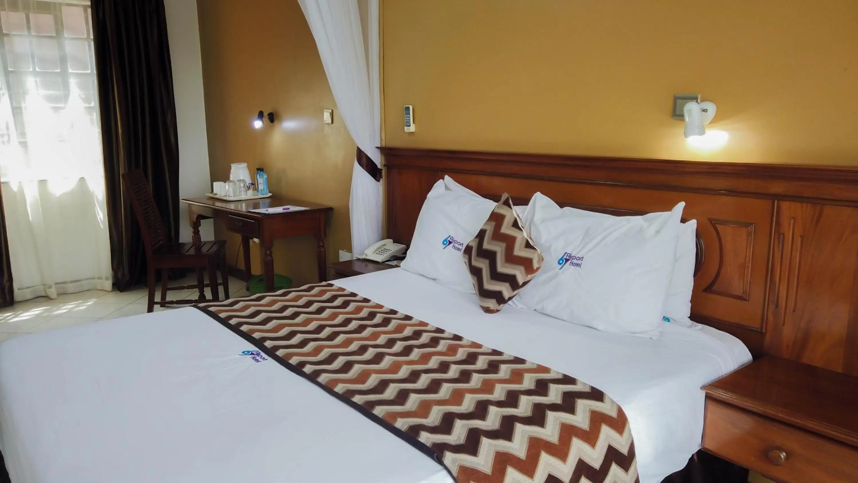 Bed in 67 Airport Hotel Nairobi