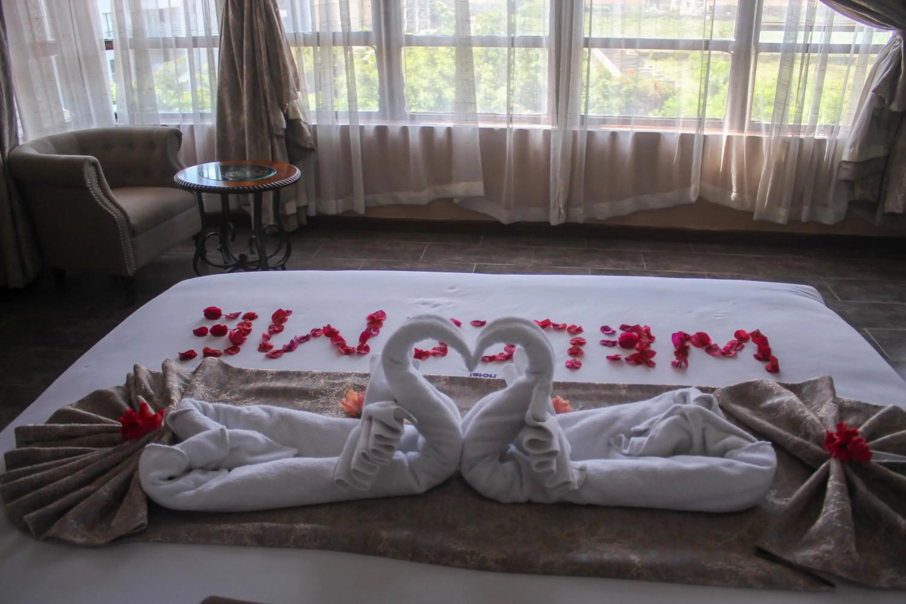 Bed in 67 Airport Hotel Nairobi