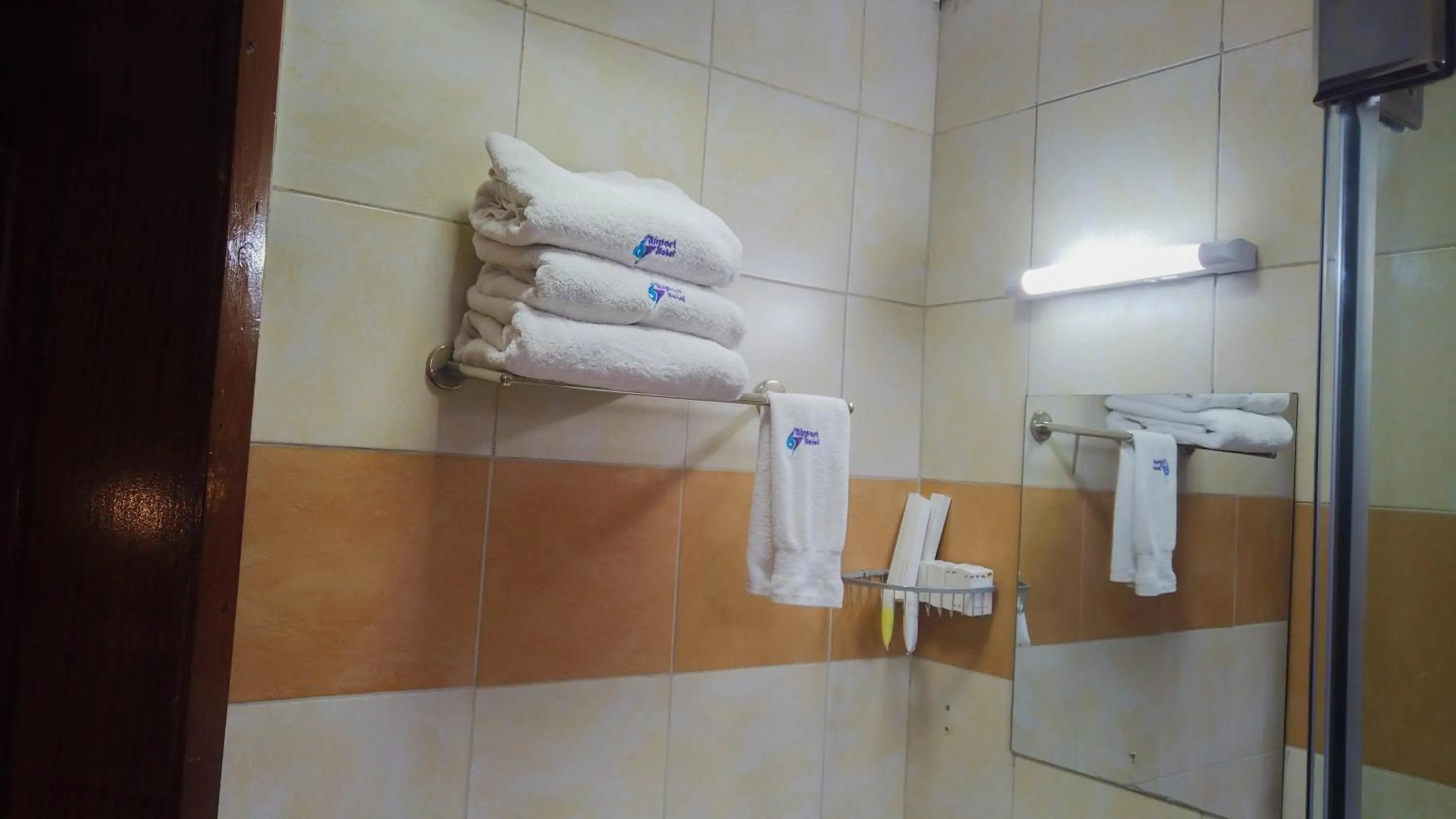 Bathroom in 67 Airport Hotel Nairobi