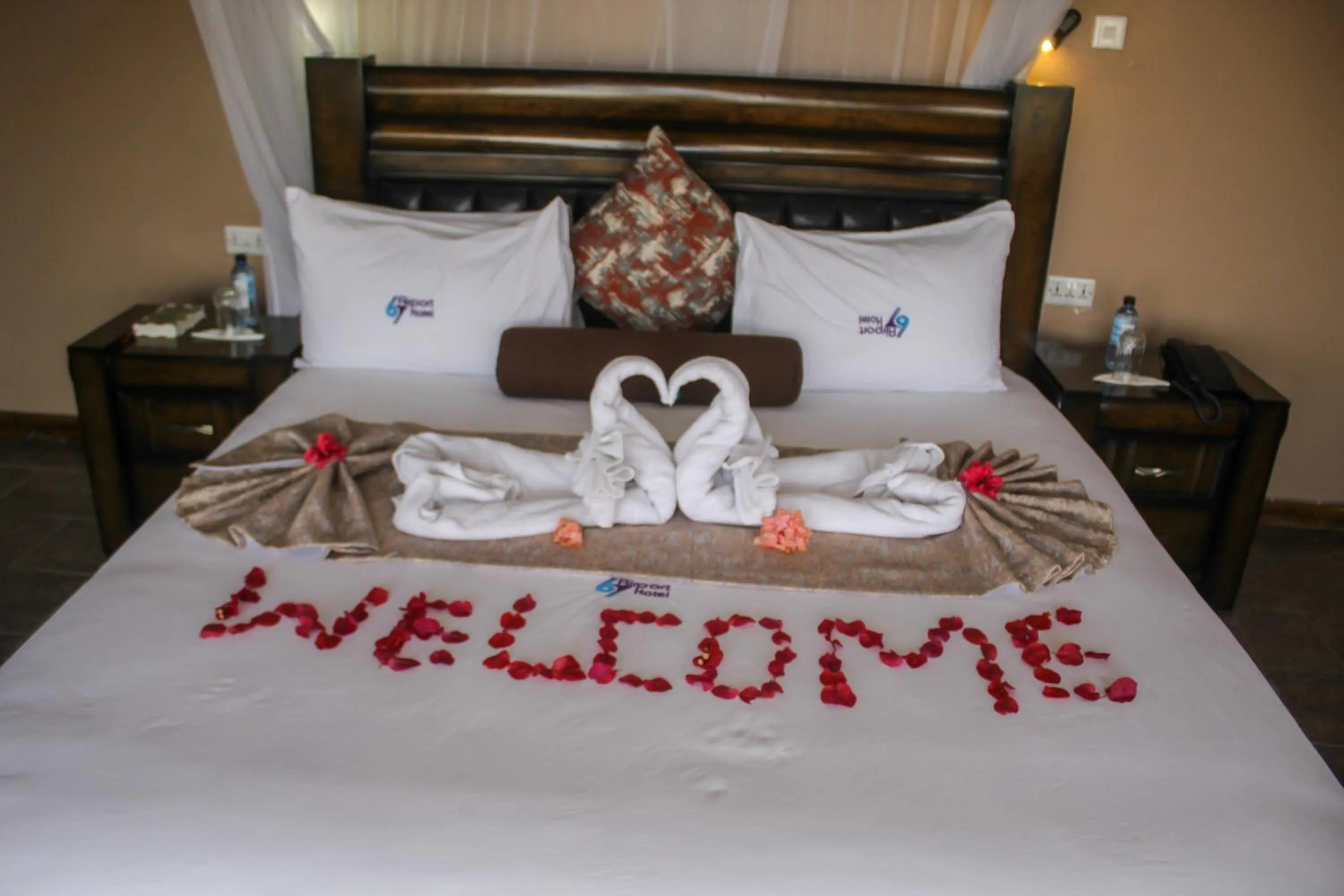 Bed in 67 Airport Hotel Nairobi