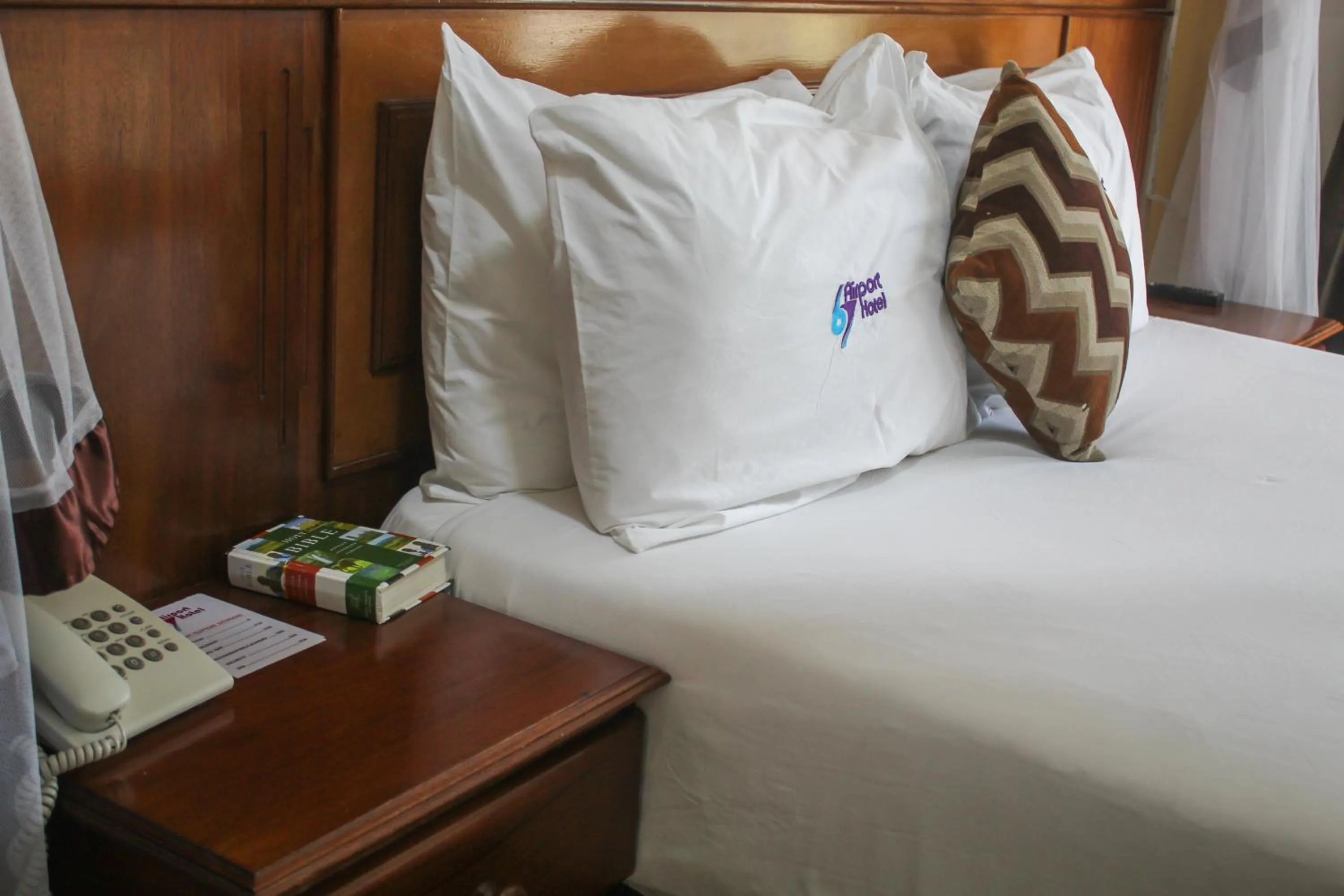 Bed in 67 Airport Hotel Nairobi