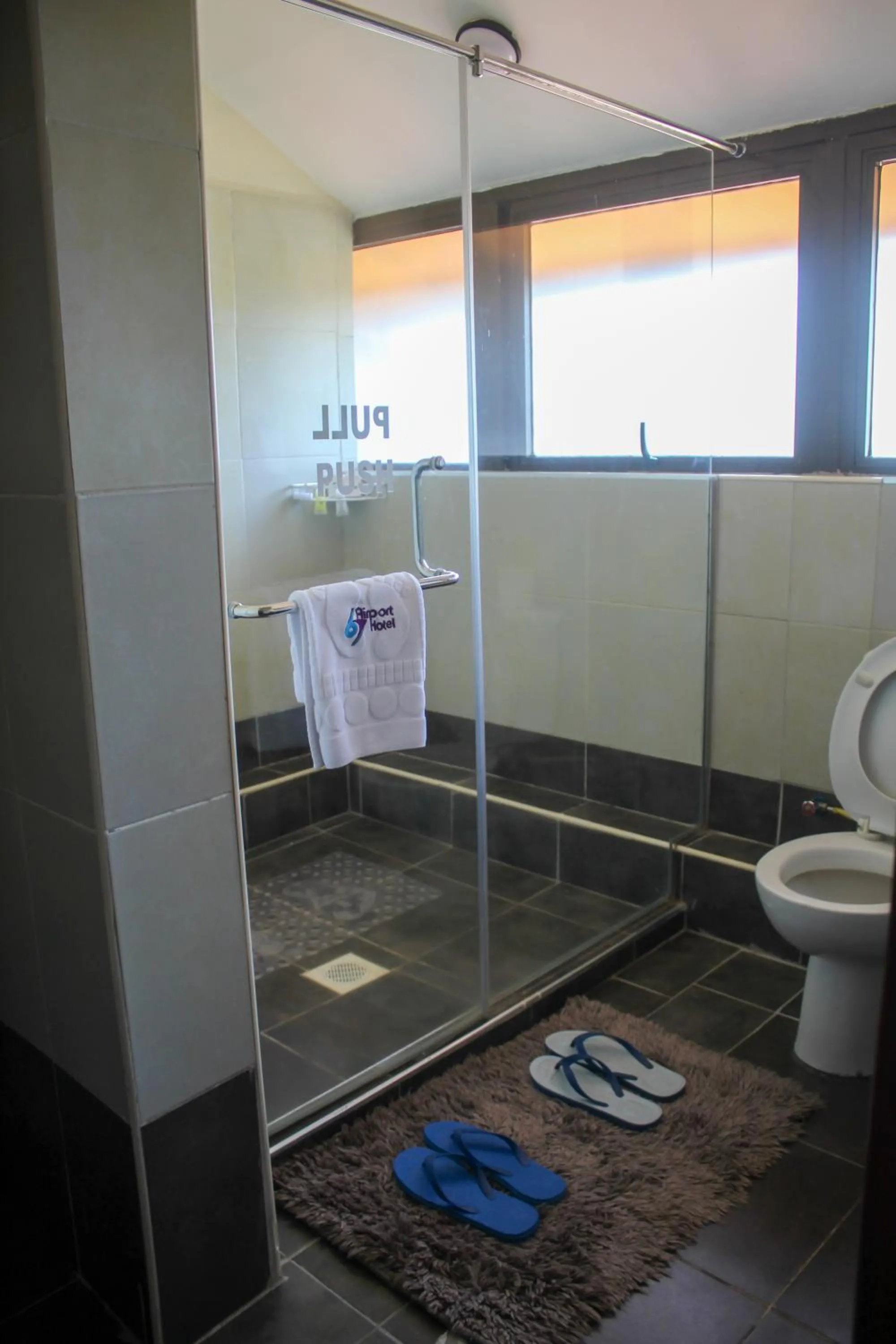 Bathroom in 67 Airport Hotel Nairobi