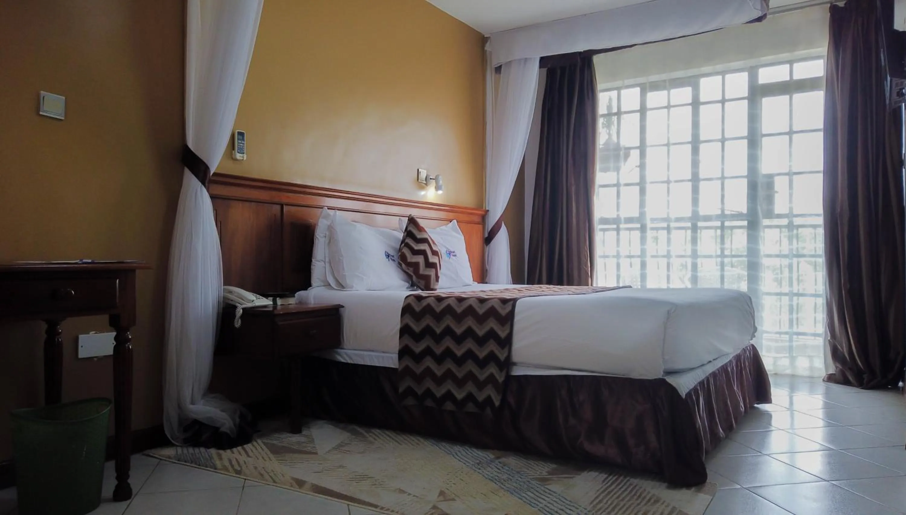 Bed in 67 Airport Hotel Nairobi